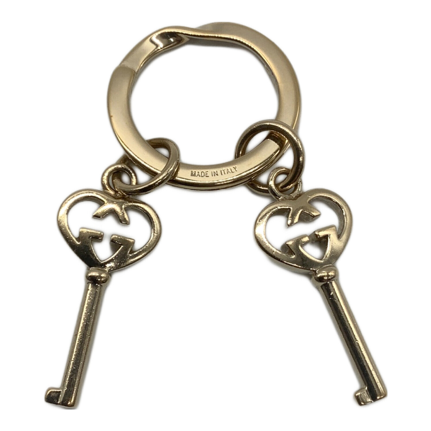 中古・古着通販】GUCCI (グッチ) キーリング 鍵型｜ブランド・古着通販