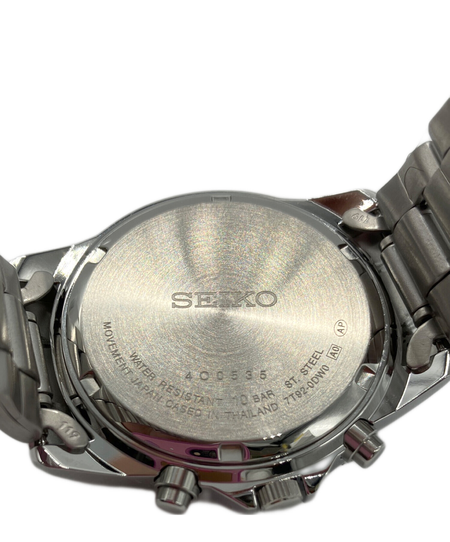 中古・古着通販】SEIKO (セイコー) クロノグラフ 腕時計 7T92-0DW0 