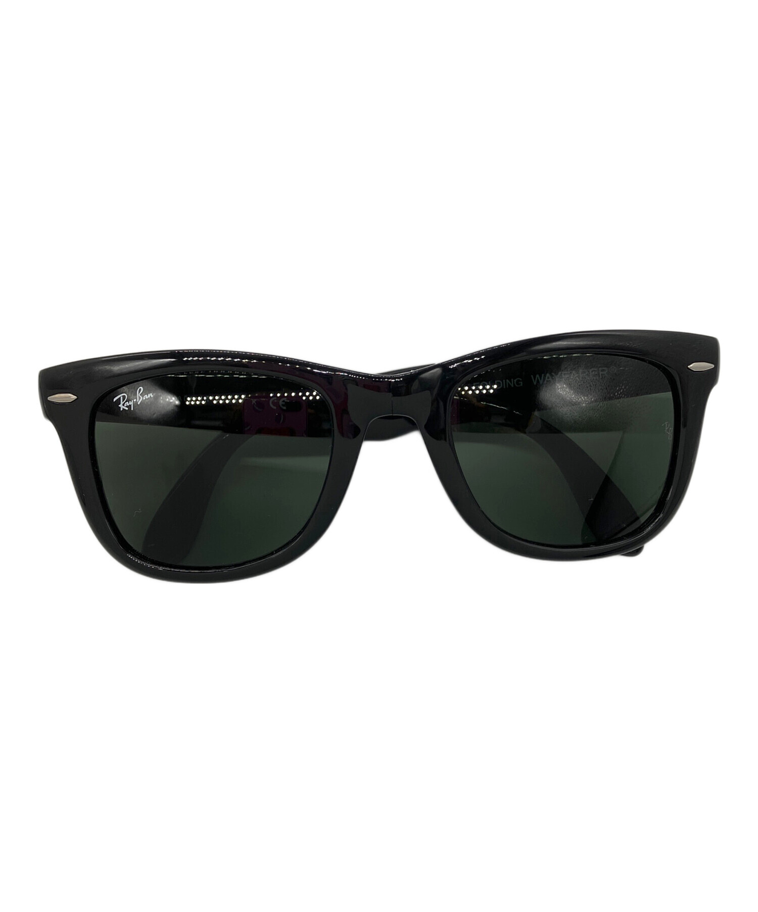 中古・古着通販】RAY-BAN (レイバン) 折りたたみサングラス ブラック