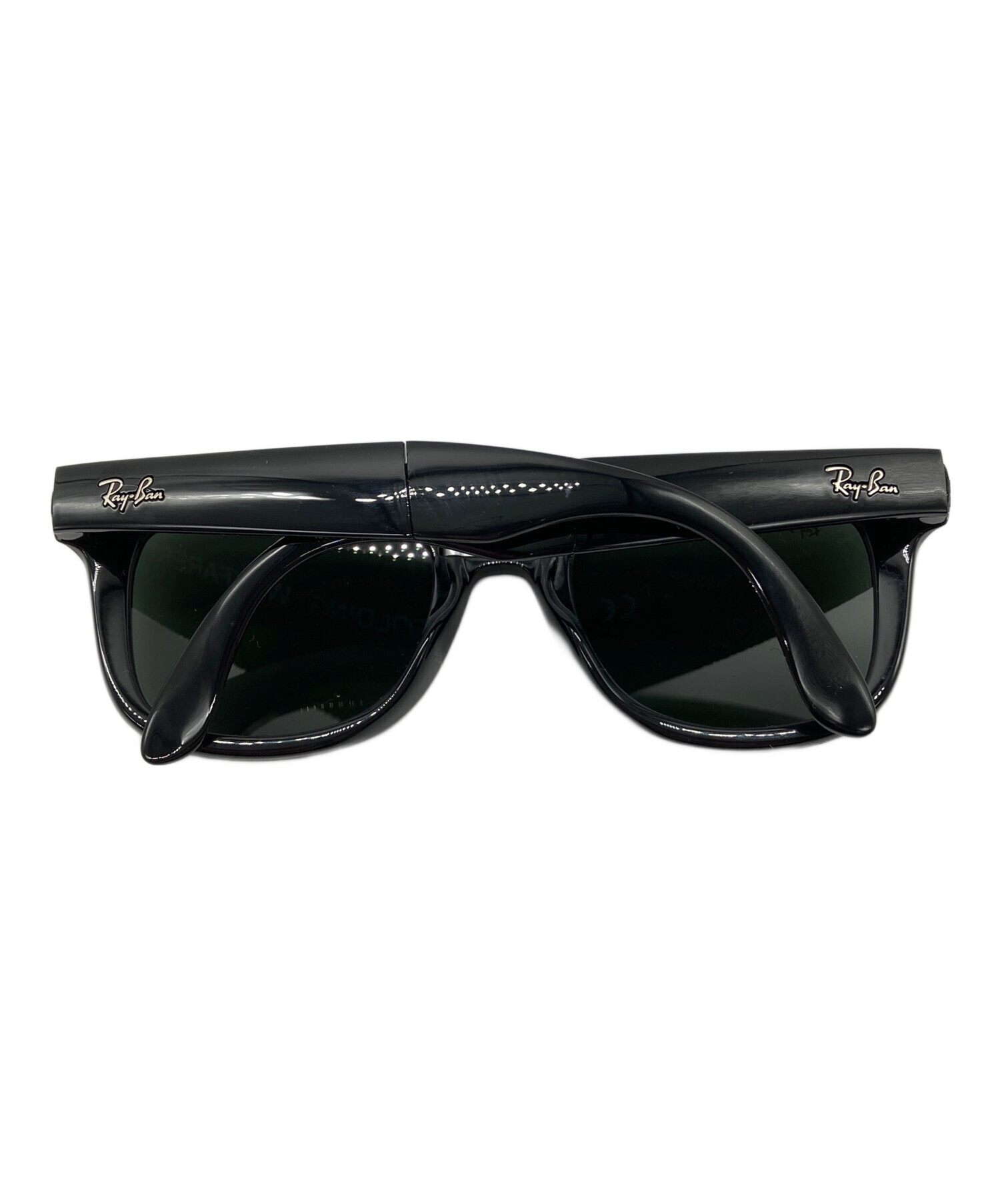 中古・古着通販】RAY-BAN (レイバン) 折りたたみサングラス ブラック