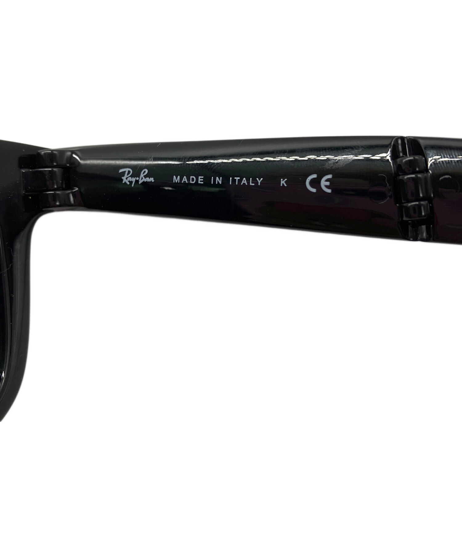 中古・古着通販】RAY-BAN (レイバン) 折りたたみサングラス ブラック