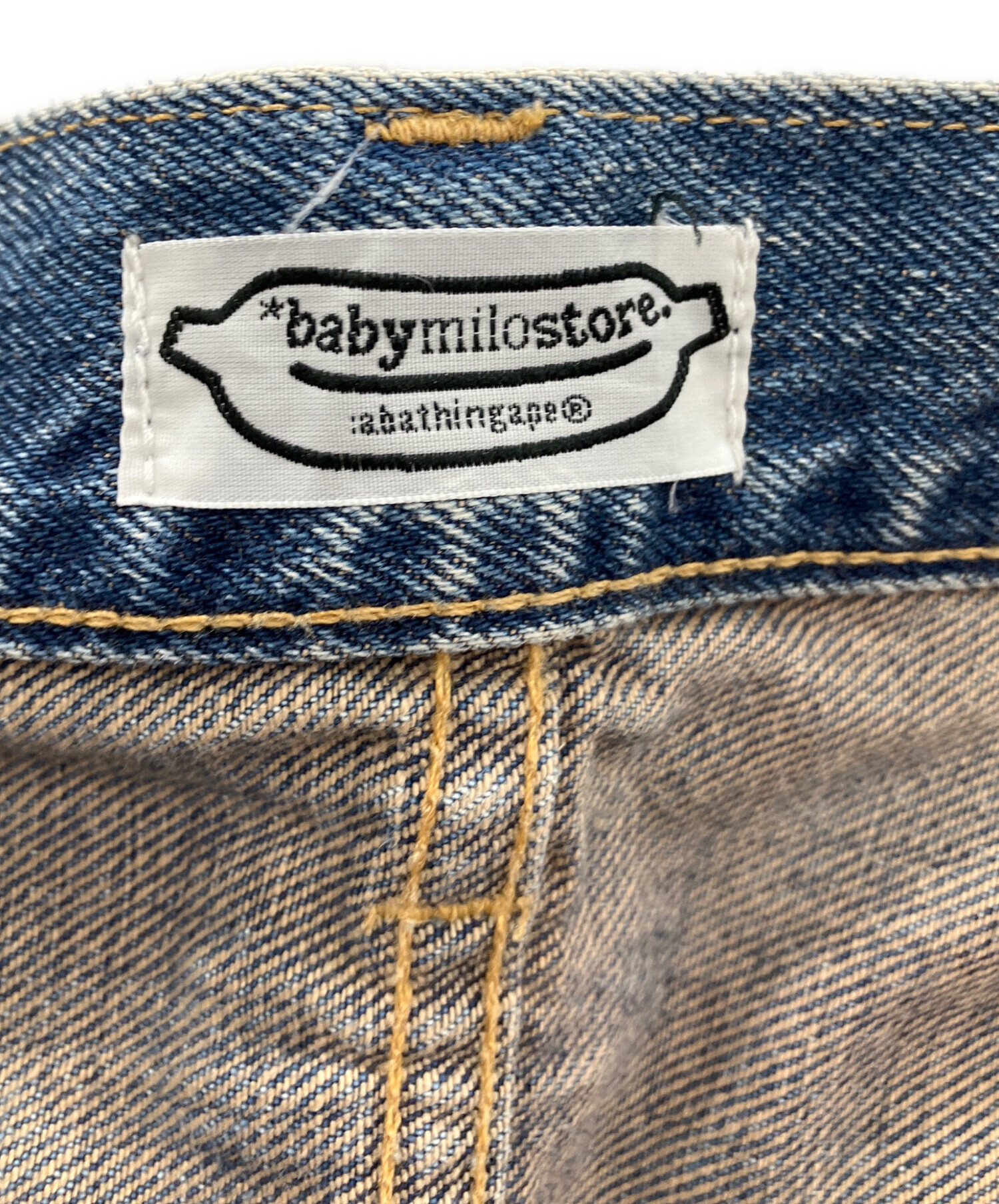 中古・古着通販】A BATHING APE (アベイシングエイプ) デニムパンツ