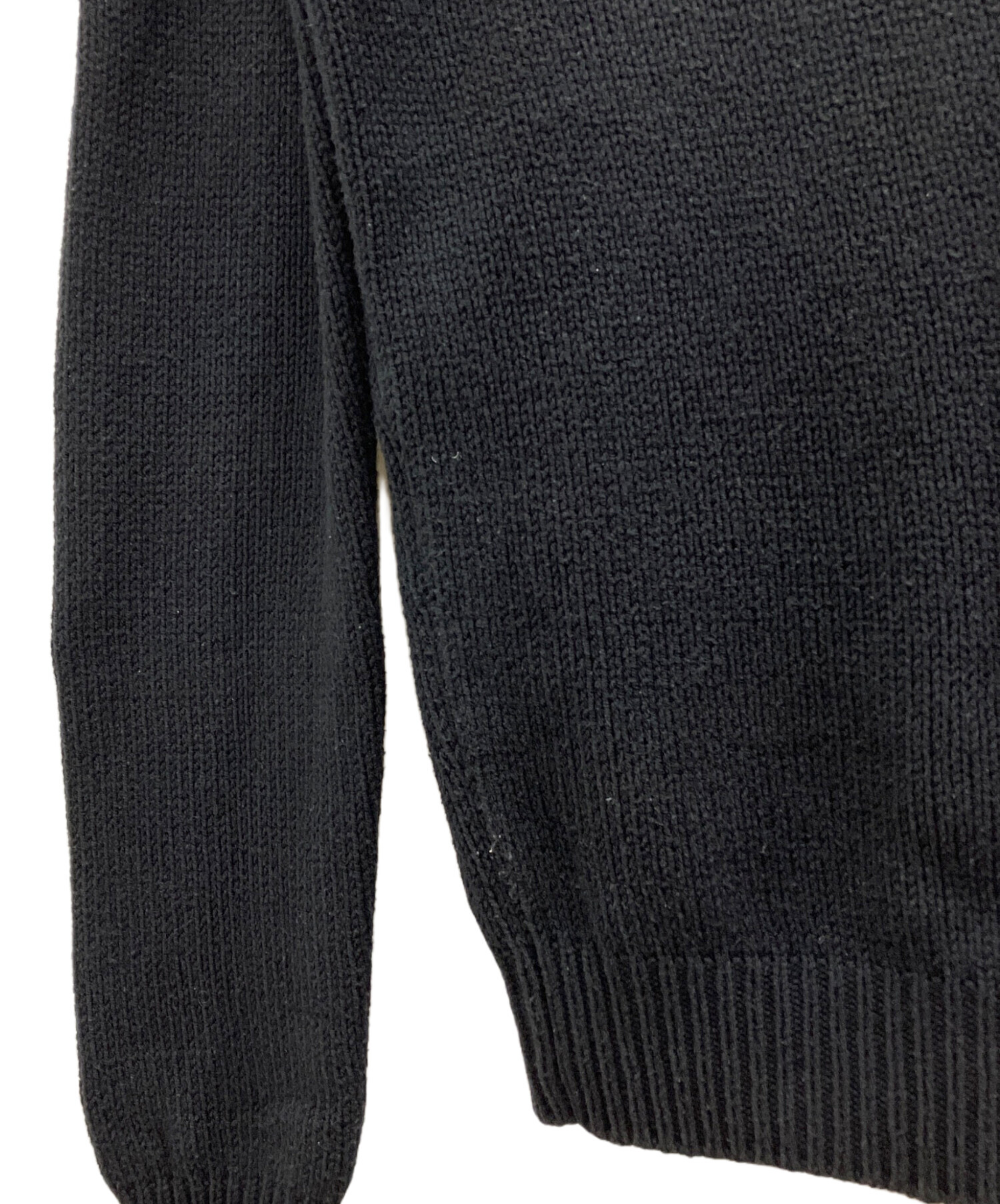 SAINT LAURENT PARIS ニット・セーター S 黒 【古着】【中古】【送料無料】 SAINT LAURENT PARIS ニット・セーター S 【古着】【中古】 SAINT