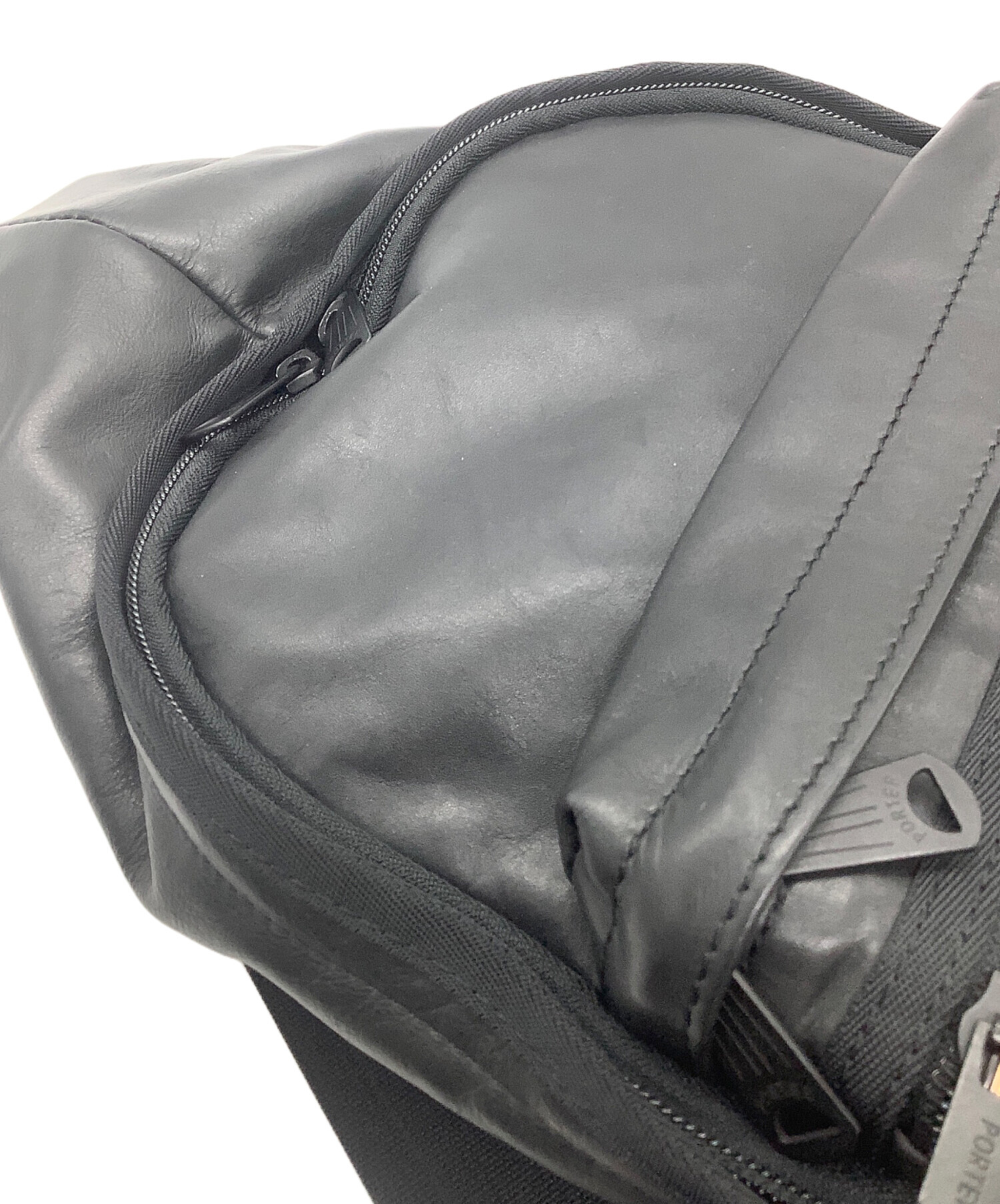 中古・古着通販】PORTER (ポーター) ボディーバッグ ブラック