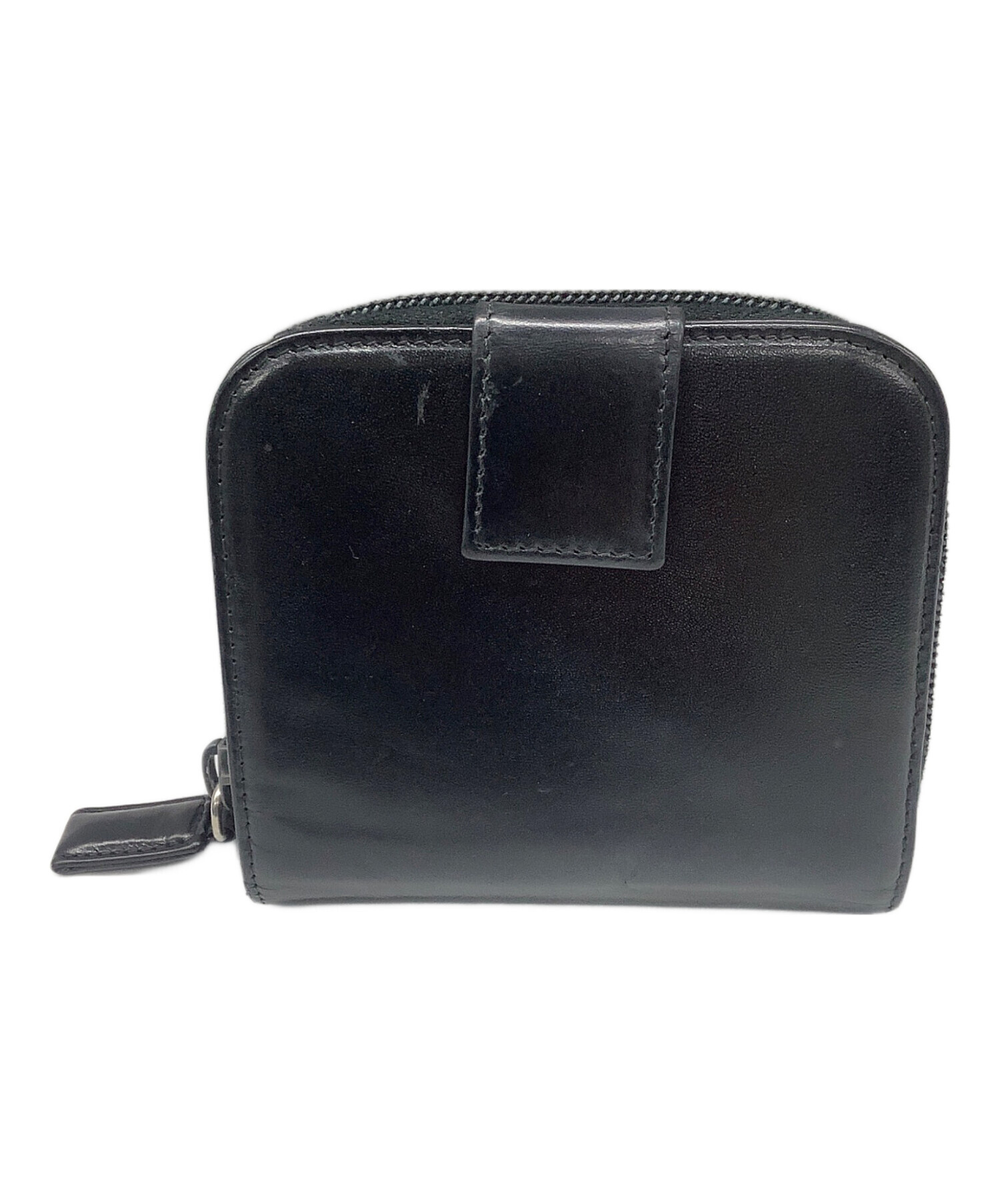 PRADA プラダ 財布・ケース  黒 【古着】【中古】【送料無料】 中古・古着通販】PRADA (プラダ) 2つ折り財布 ブラック｜ブランド