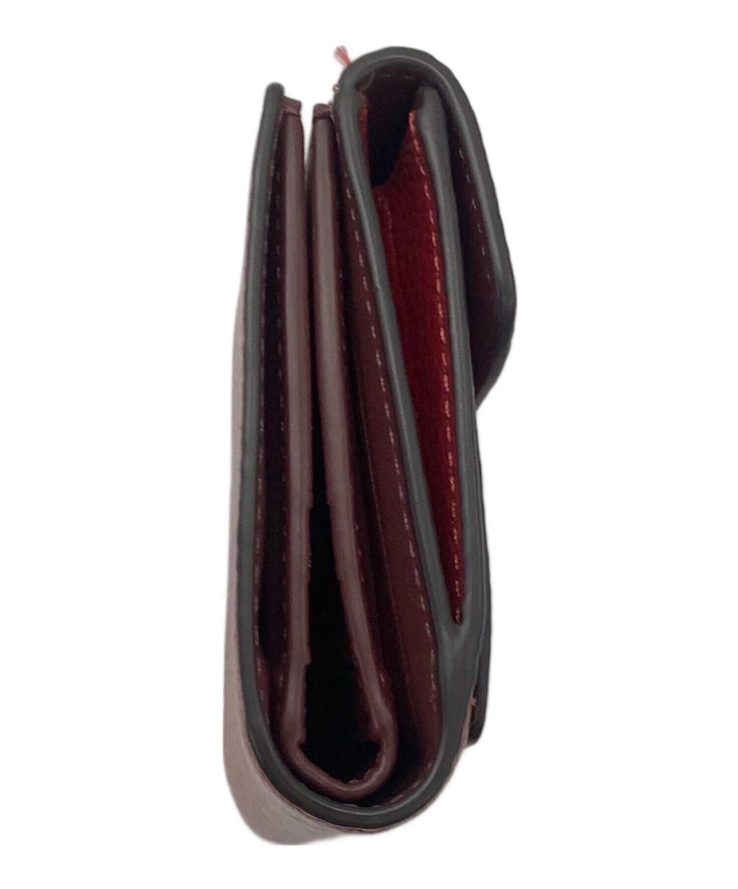中古・古着通販】COACH (コーチ) 2つ折り財布 レッド｜ブランド・古着