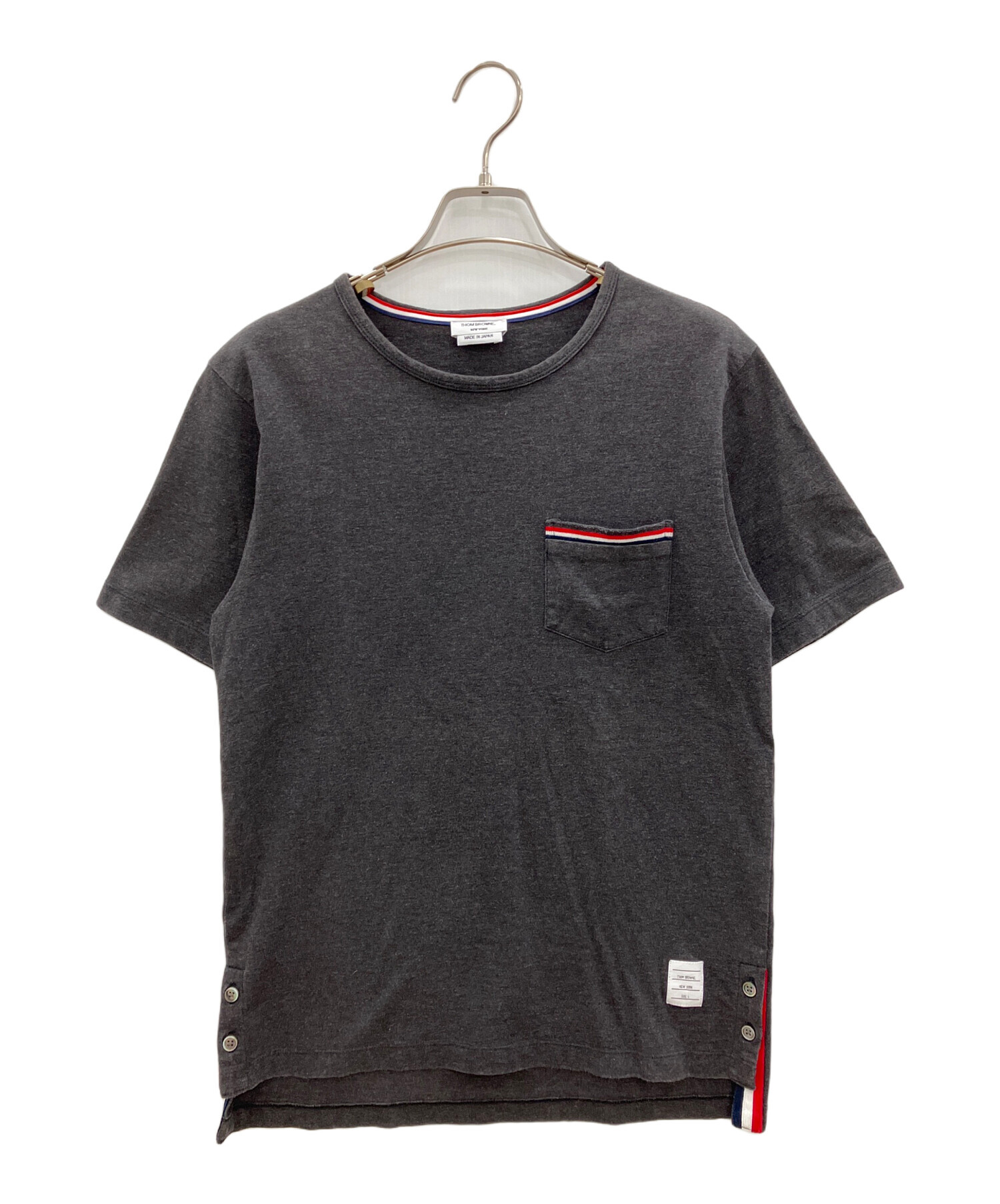 廃盤品/超稀有Thom Browne 中古・古着通販】Thom Browne (トムブラウン) 半袖カットソー ブラック