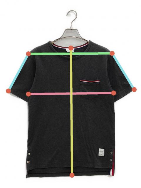 廃盤品/超稀有Thom Browne 中古・古着通販】Thom Browne (トムブラウン) 半袖カットソー ブラック