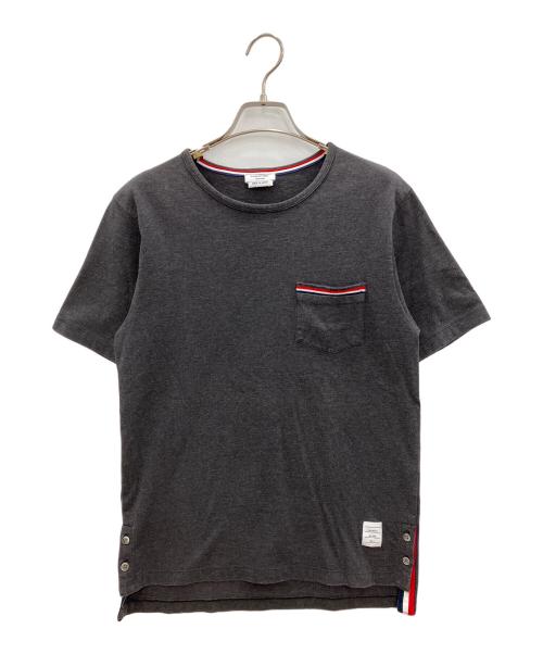 THOM BROWNE トムブラウン ベルト - 黒系 【古着】【中古】 中古・古着通販】Thom Browne (トムブラウン) 半袖カットソー ブラック