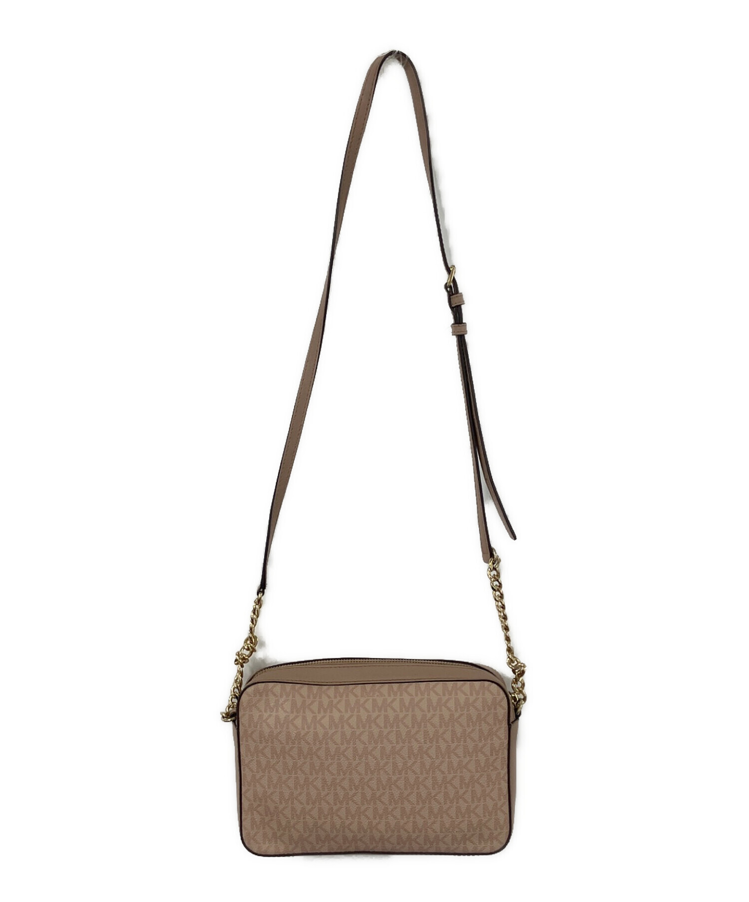 値下げ☆正規品☆MICHAEL KORS 希少のピンク ショルダーバッグ 中古・古着通販】MICHAEL KORS (マイケルコース) チェーンショルダー