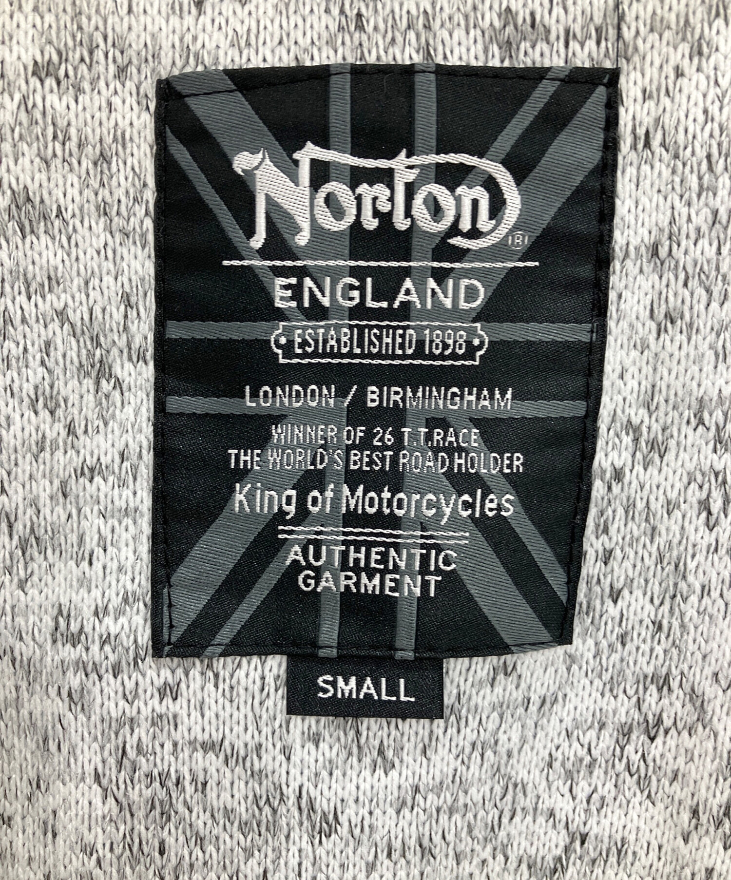 中古・古着通販】Norton (ノートン) ジップジャケット グレー サイズ