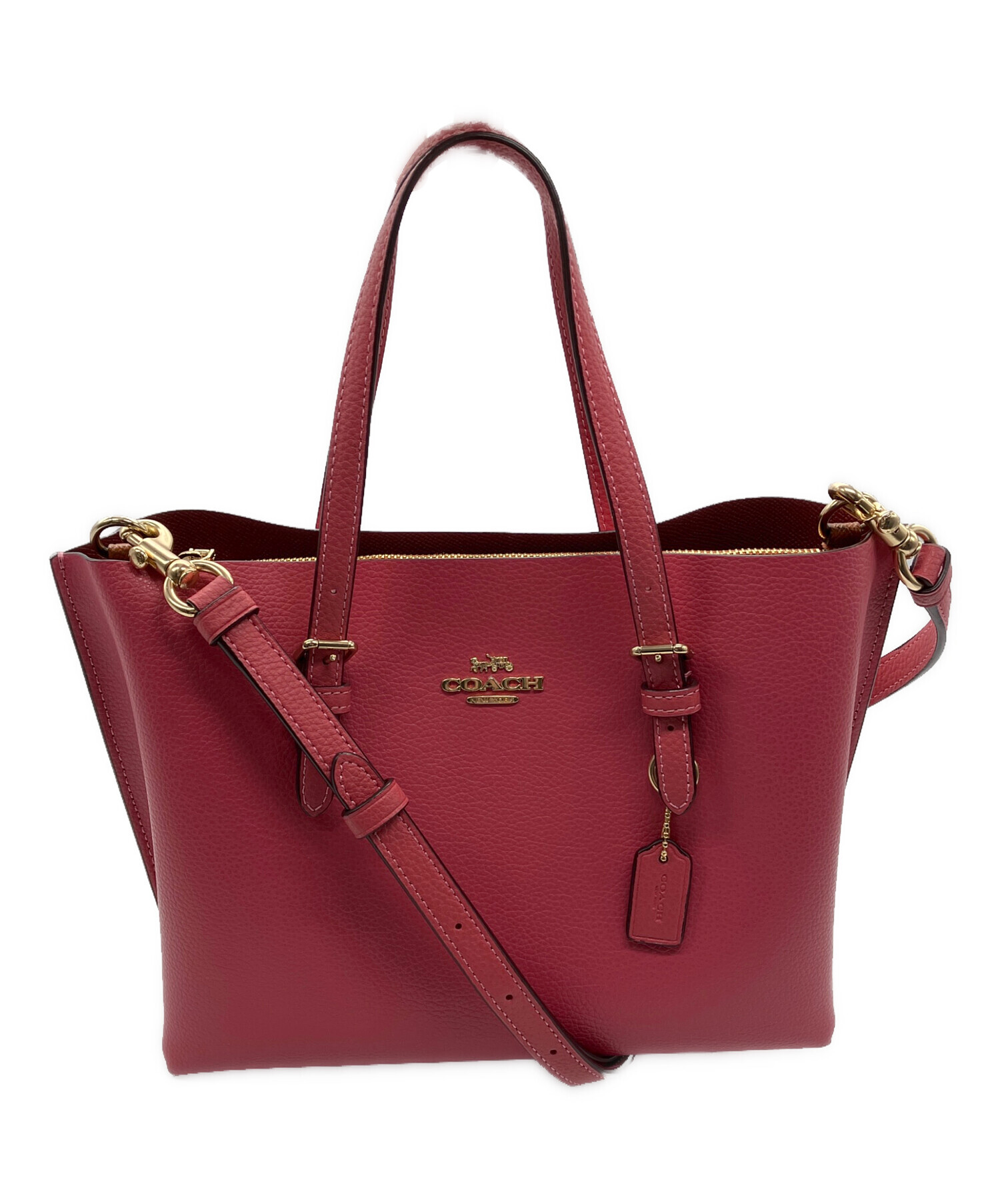 中古・古着通販】COACH (コーチ) 2WAYバッグ ピンク｜ブランド・古着