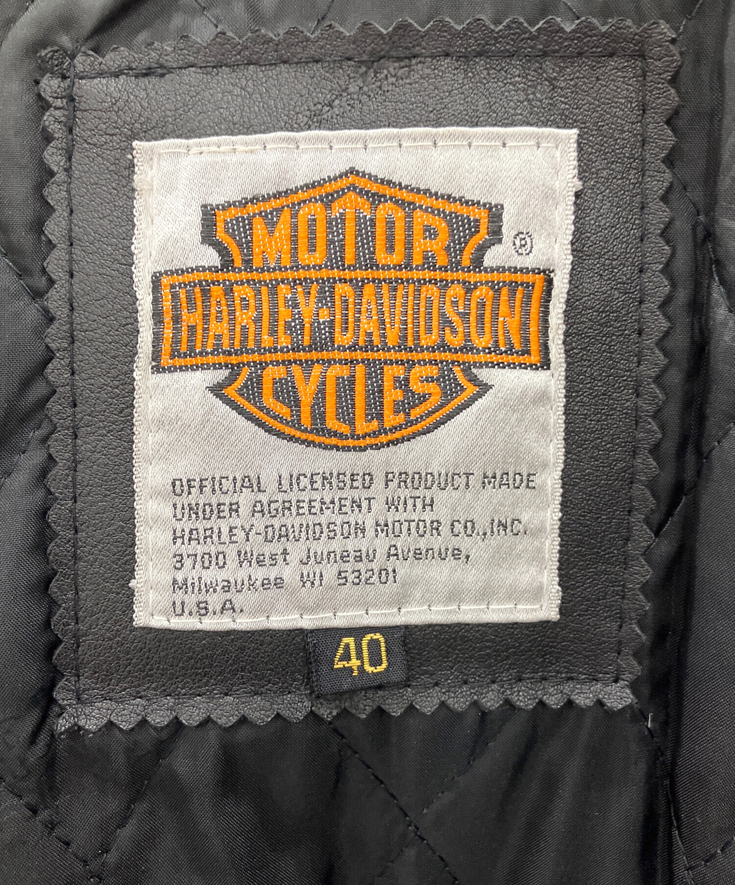 中古・古着通販】HARLEY-DAVIDSON (ハーレーダビッドソン) ダブル