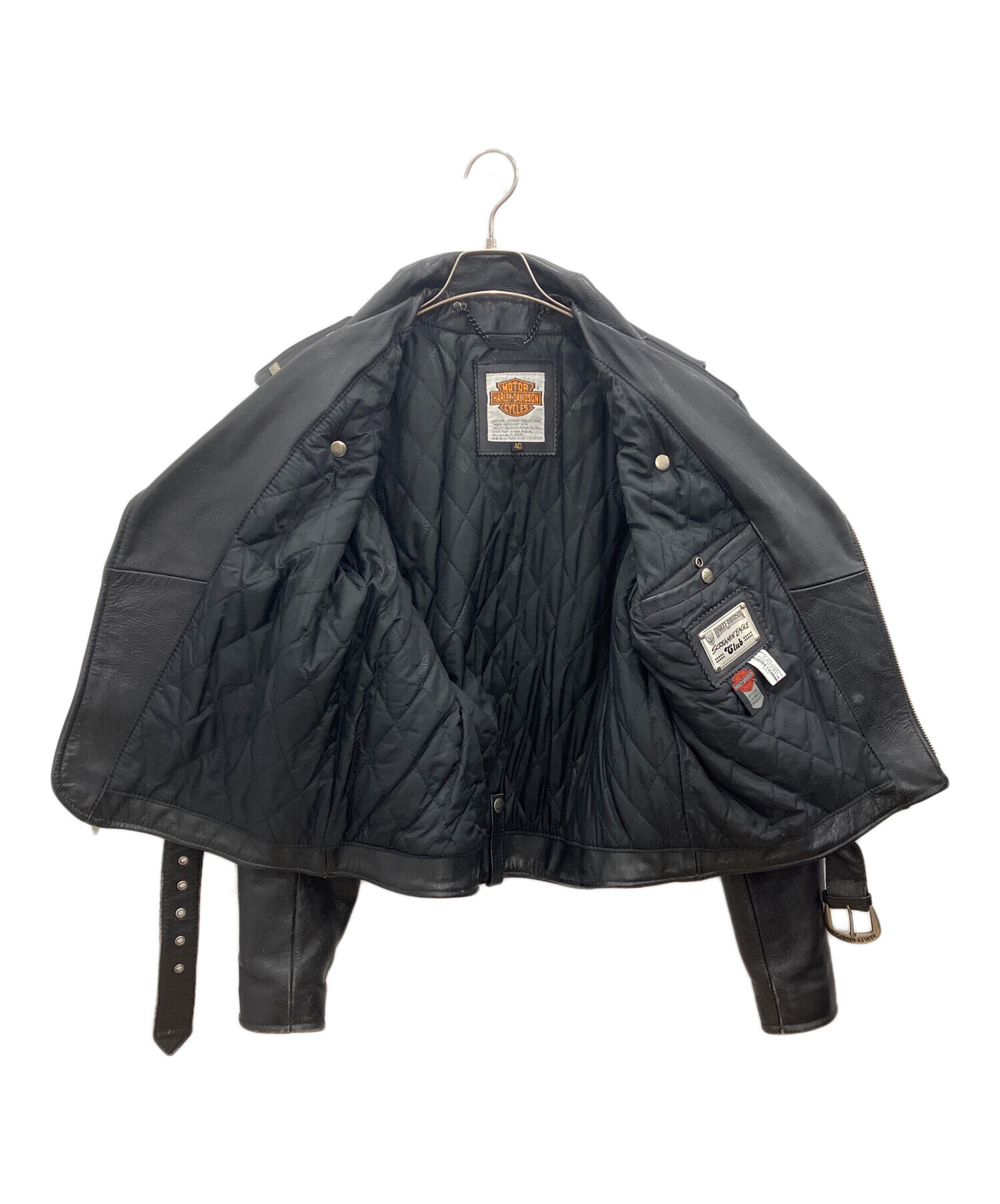 中古・古着通販】HARLEY-DAVIDSON (ハーレーダビッドソン) ダブル