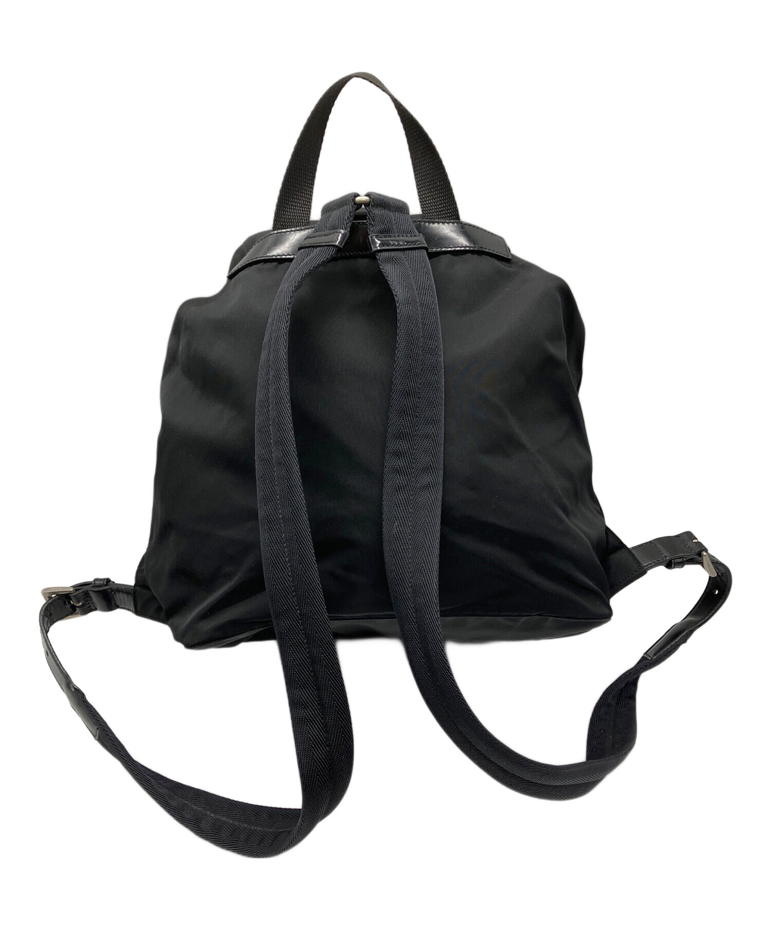 中古・古着通販】PRADA (プラダ) ナイロンリュック ブラック｜ブランド