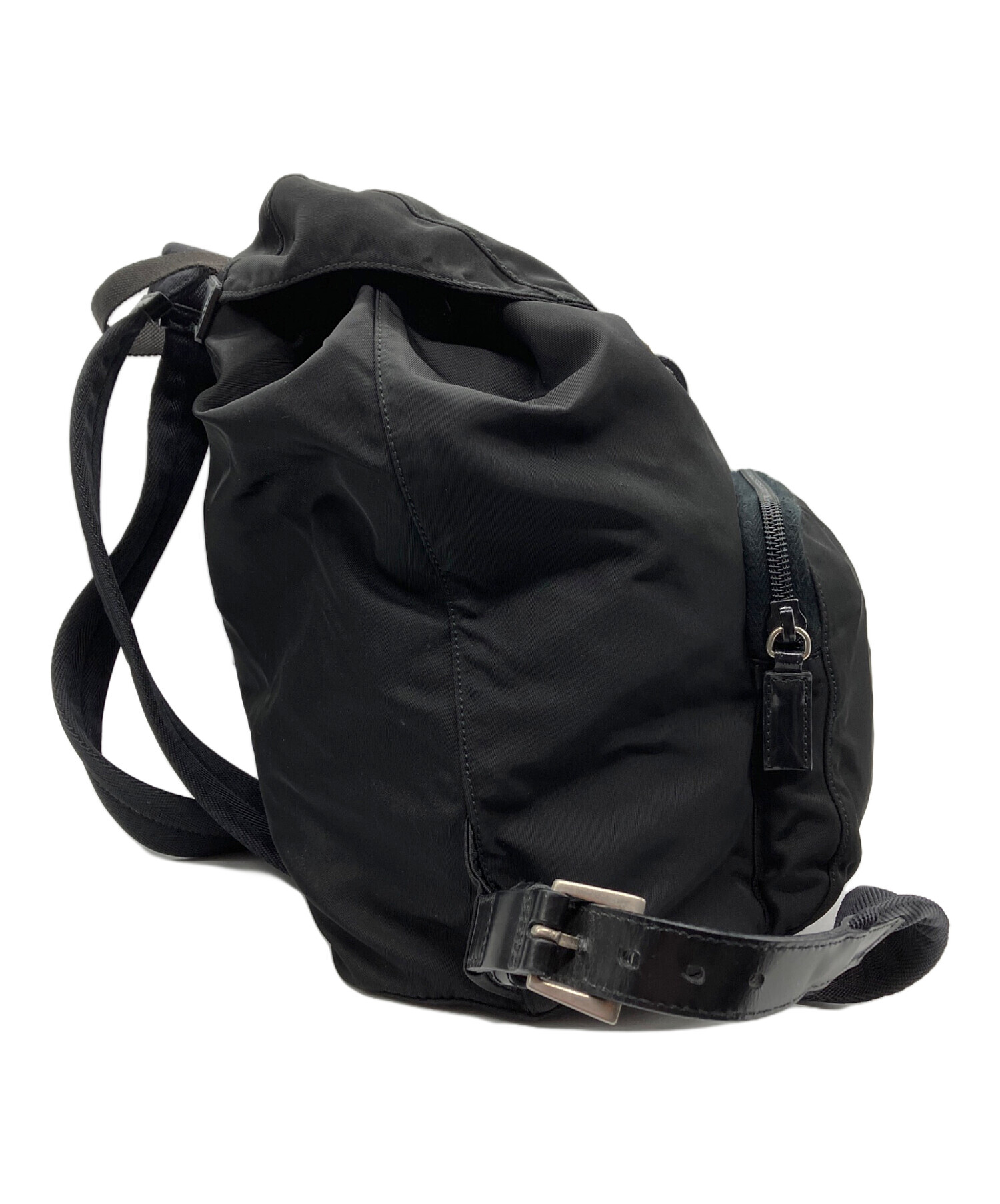 中古・古着通販】PRADA (プラダ) ナイロンリュック ブラック｜ブランド