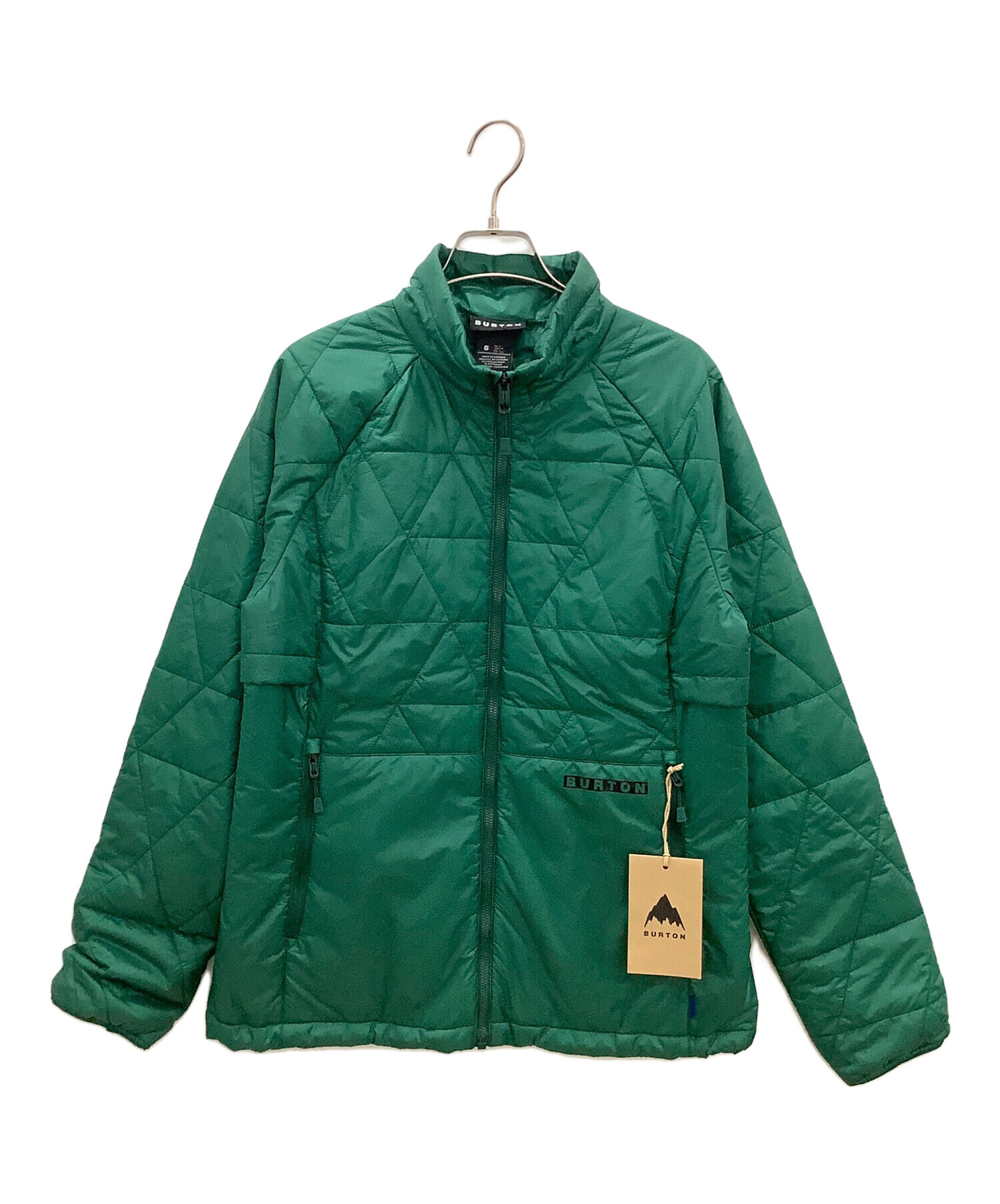 BURTON LIVINGLINING Mサイズ オリーブグリーンジャケット 中古・古着通販】BURTON (バートン) 中綿ジャケット グリーン サイズ:S