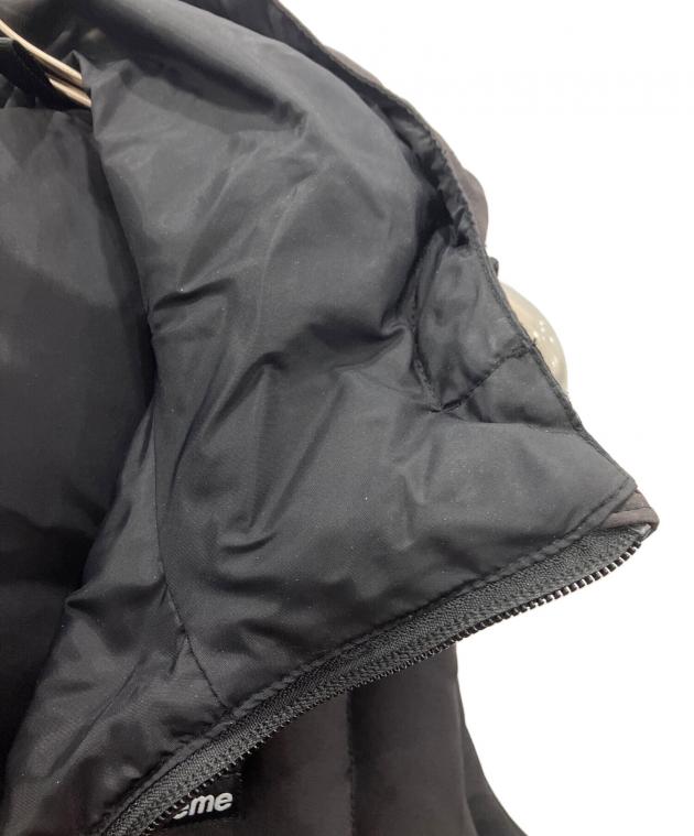 中古・古着通販】SUPREME (シュプリーム) ダウンベスト ブラック