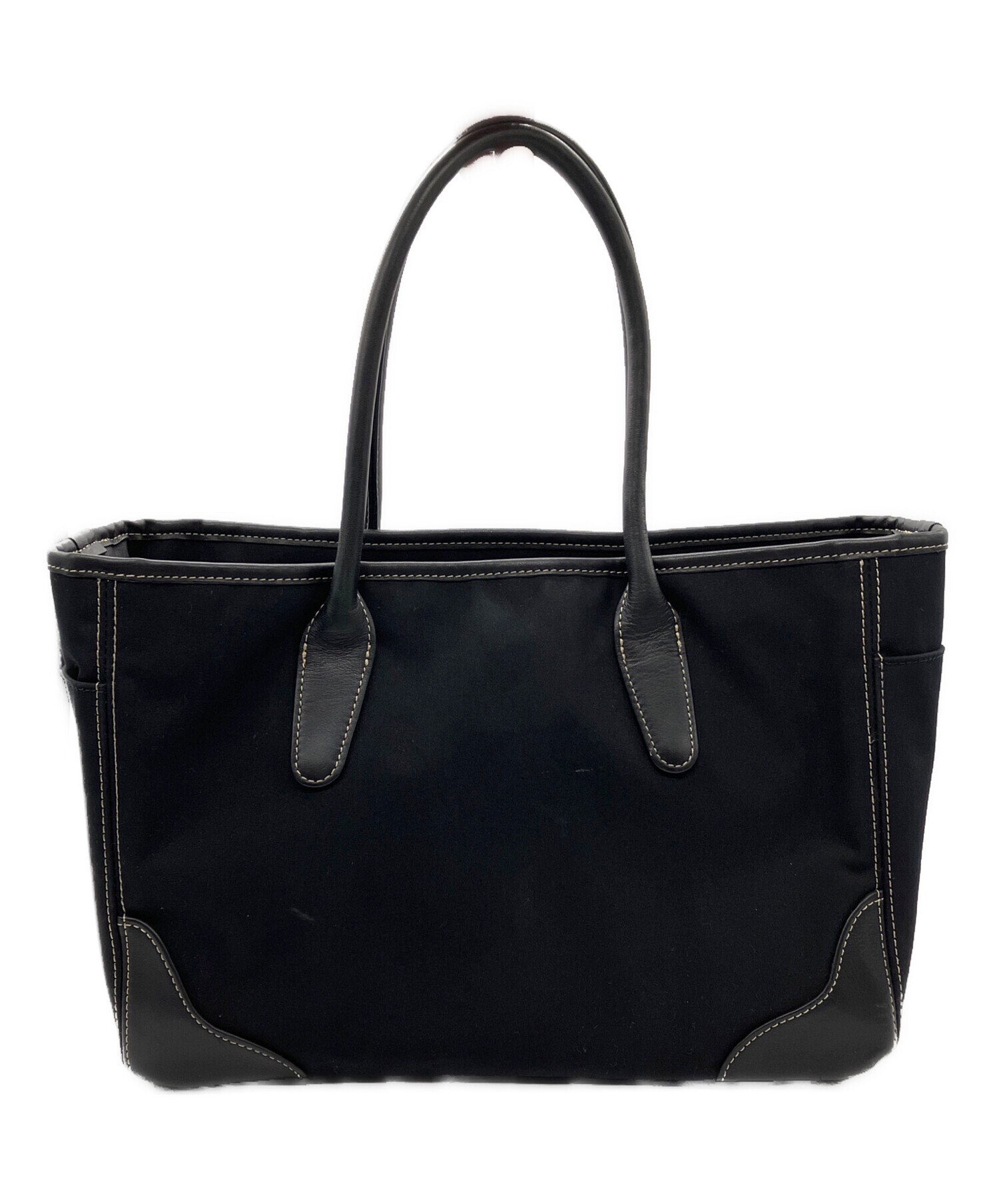中古・古着通販】PORTER (ポーター) ポーチ付きトートバッグ ブラック