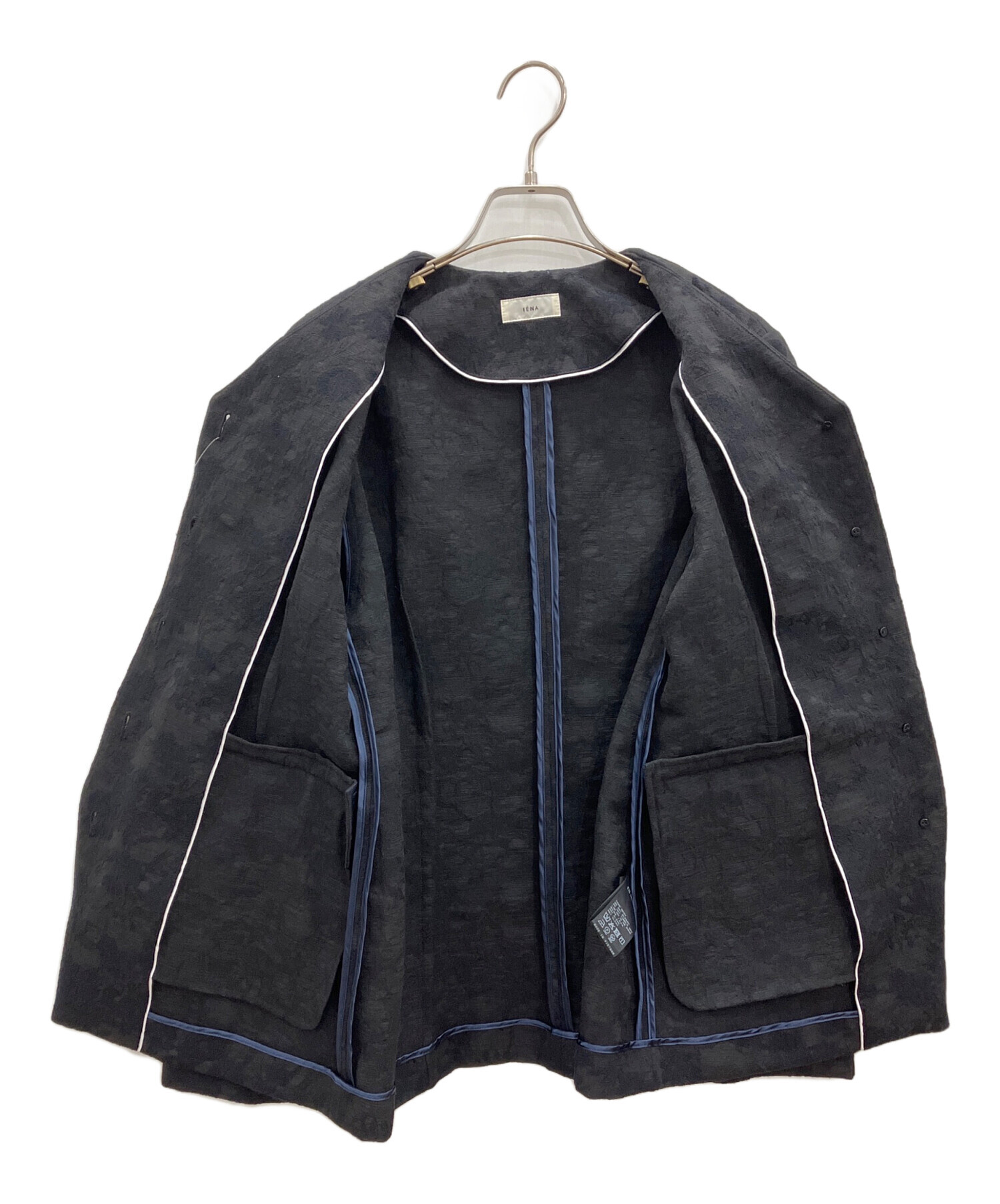 IÉNA ブラックジャケット美品 中古・古着通販】IENA (イエナ) BALLI シェイプジャケット ブラック