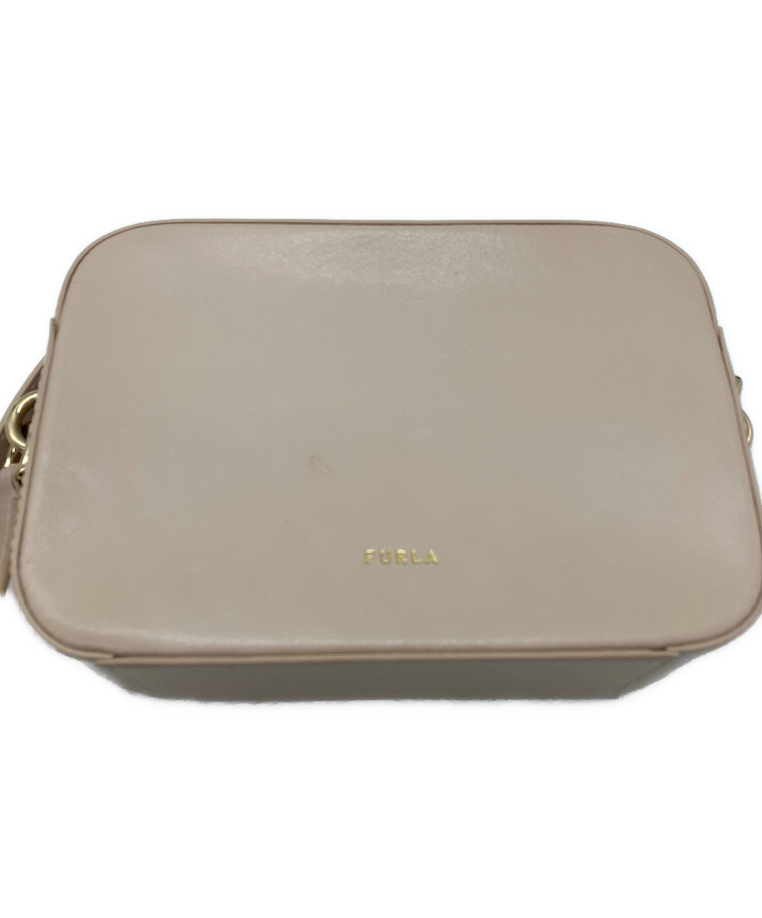 中古・古着通販】FURLA (フルラ) ブロックショルダーバッグ ピンク