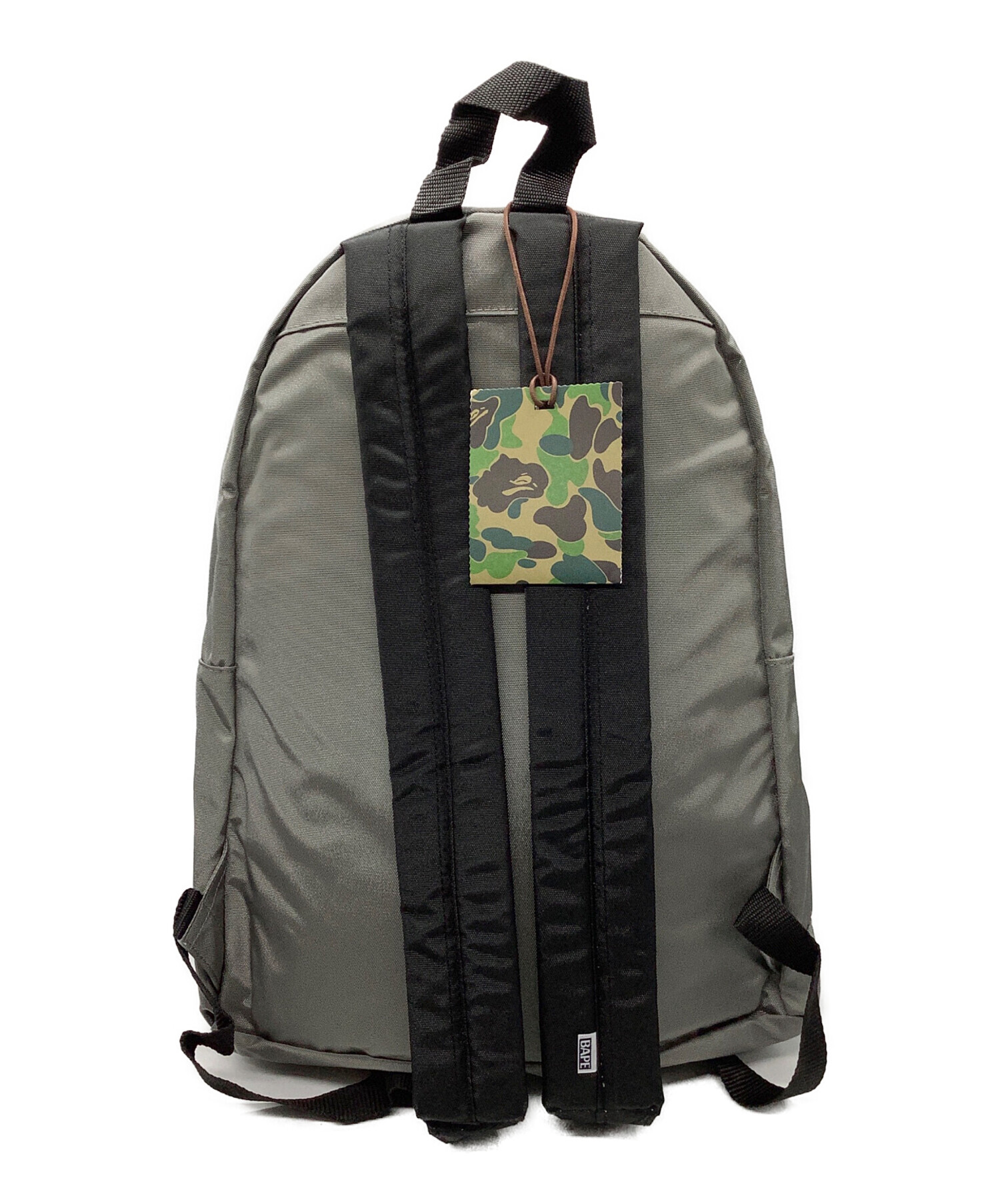 中古・古着通販】A BATHING APE (アベイシングエイプ) リュック グレー