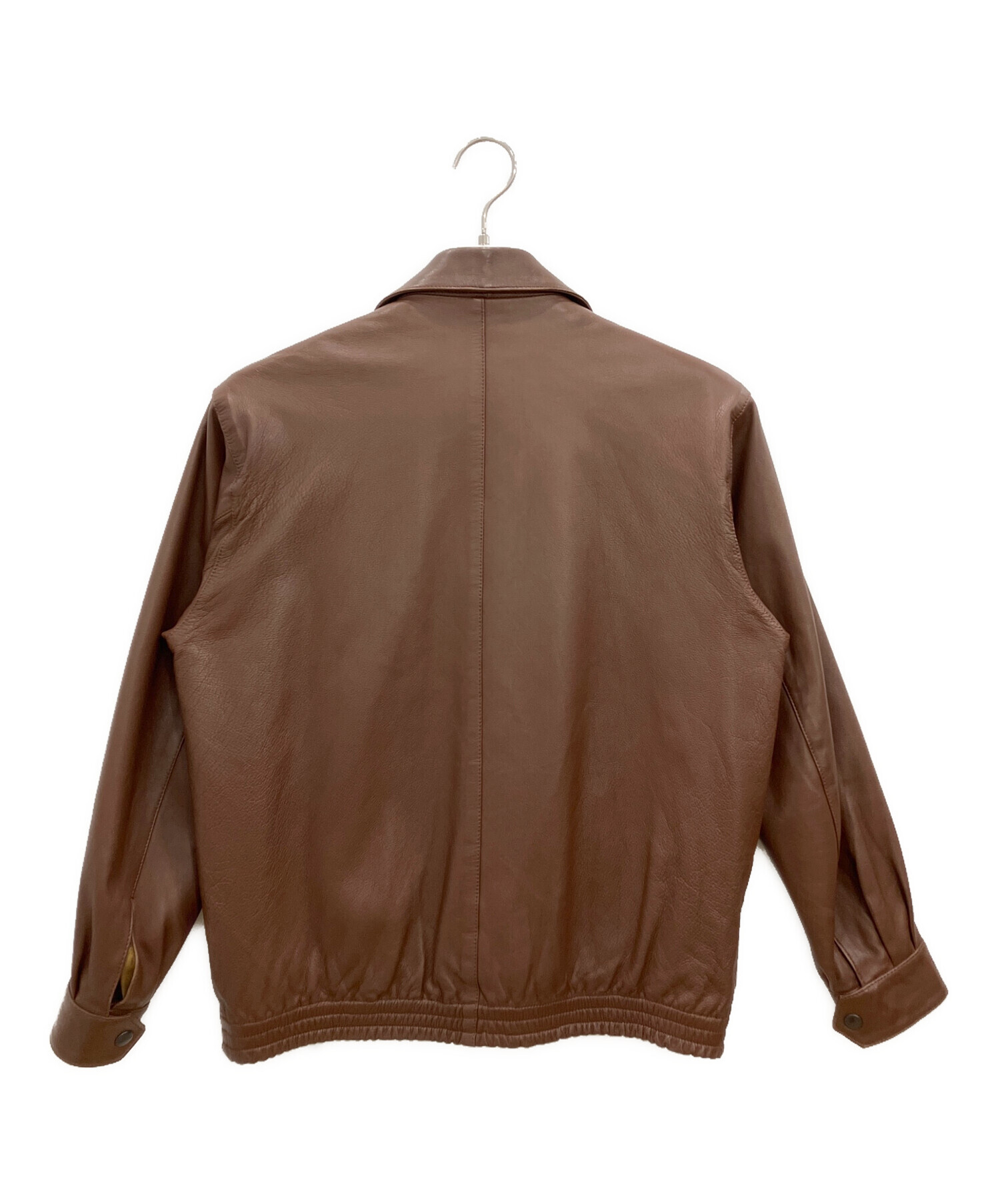 希少　バーバリー　Burberry　革　ジャケット　ブラウン 中古・古着通販】Burberry's (バーバリーズ) レザージャケット