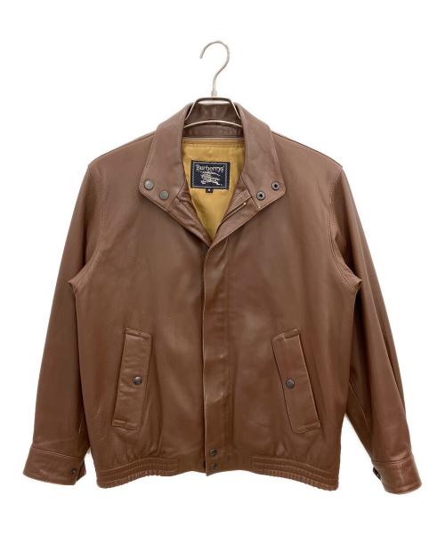 希少　バーバリー　Burberry　革　ジャケット　ブラウン 1073002648241194_01_1377w.jpeg