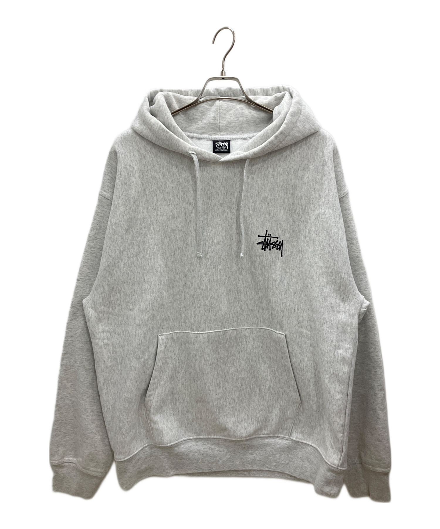 Stussy XL パーカー ライトグレー 中古・古着通販】stussy (ステューシー) パーカー ライトグレー サイズ
