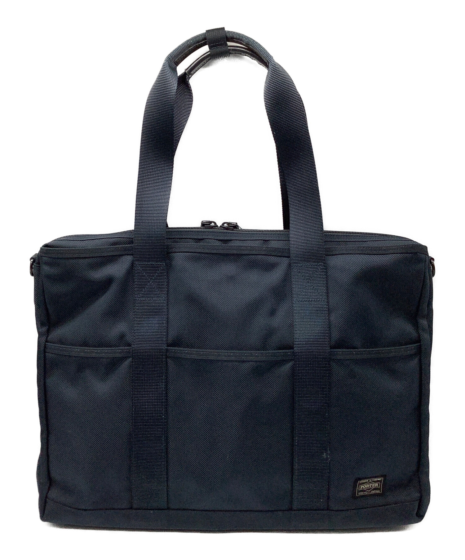 中古・古着通販】PORTER (ポーター) ビジネスバッグ ネイビー
