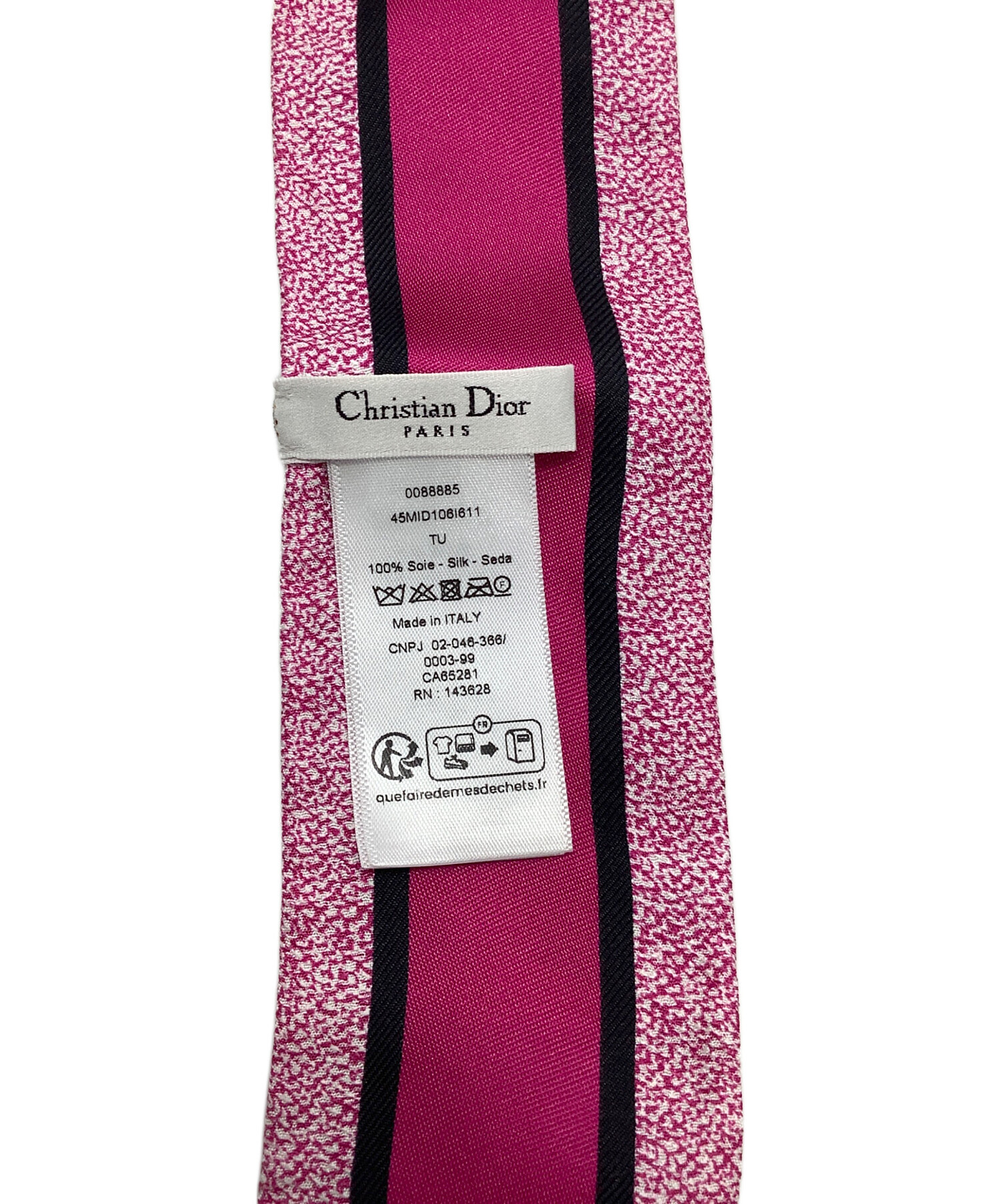Christian Dior ピンク ストール シルク 中古・古着通販】Christian Dior (クリスチャン ディオール) シルク
