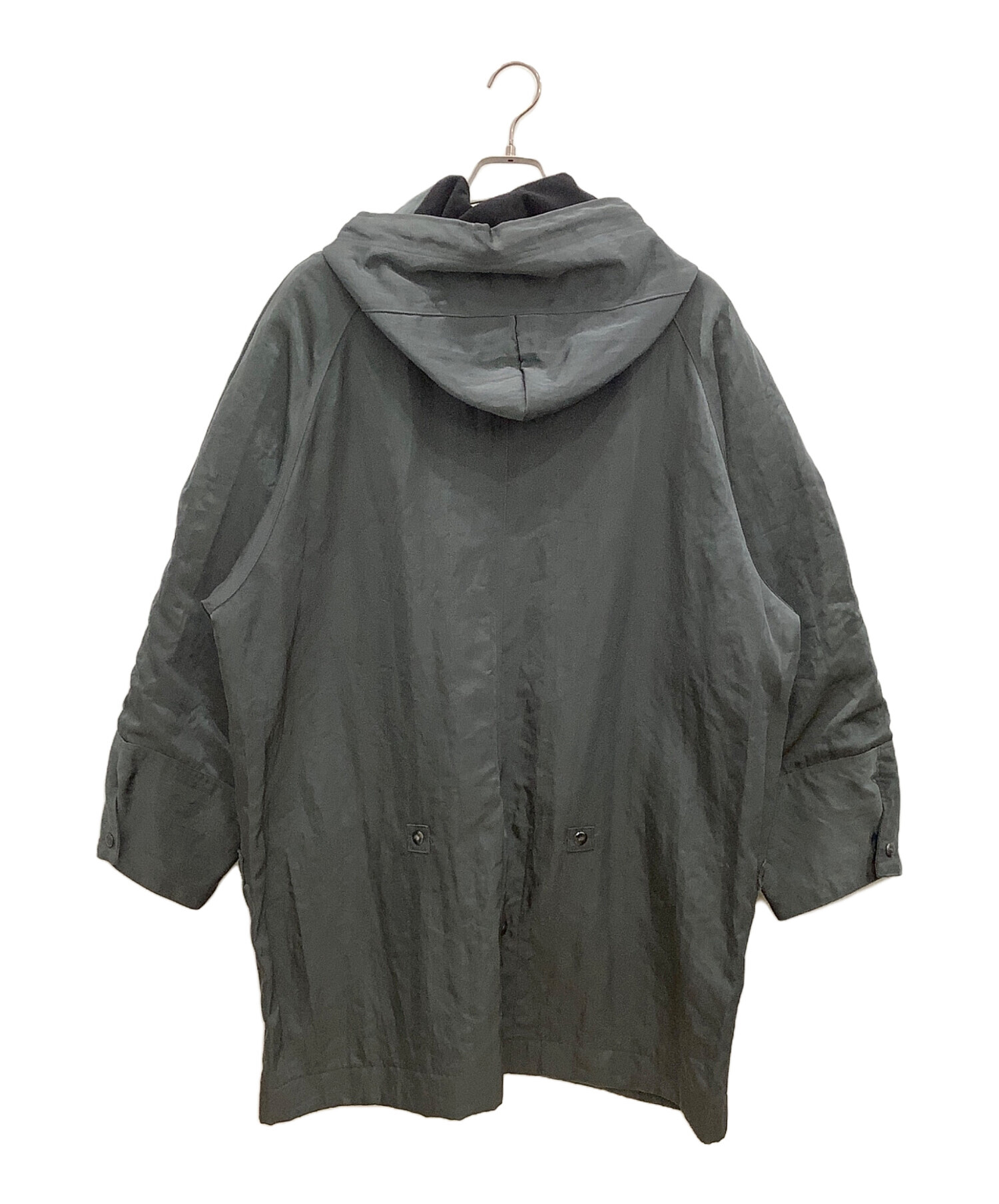 中古・古着通販】MILK BOY (ミルクボーイ) フーデッドコート グレー