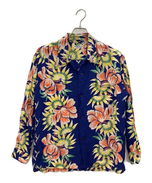 中古・古着通販】Sun Surf (サンサーフ) 長袖アロハシャツ 花柄