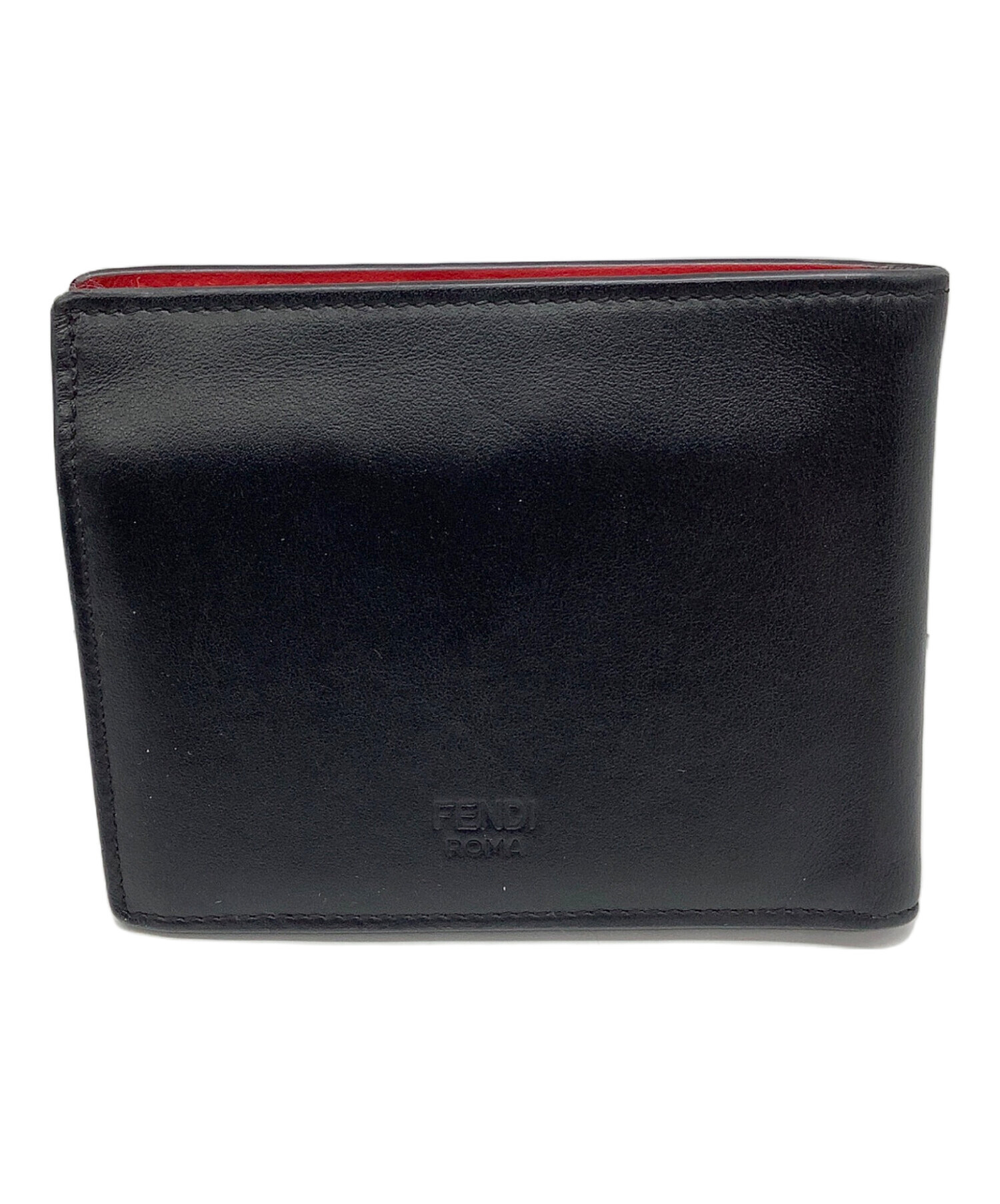 中古・古着通販】FENDI (フェンディ) 2つ折り財布 FENDI バグズアイ