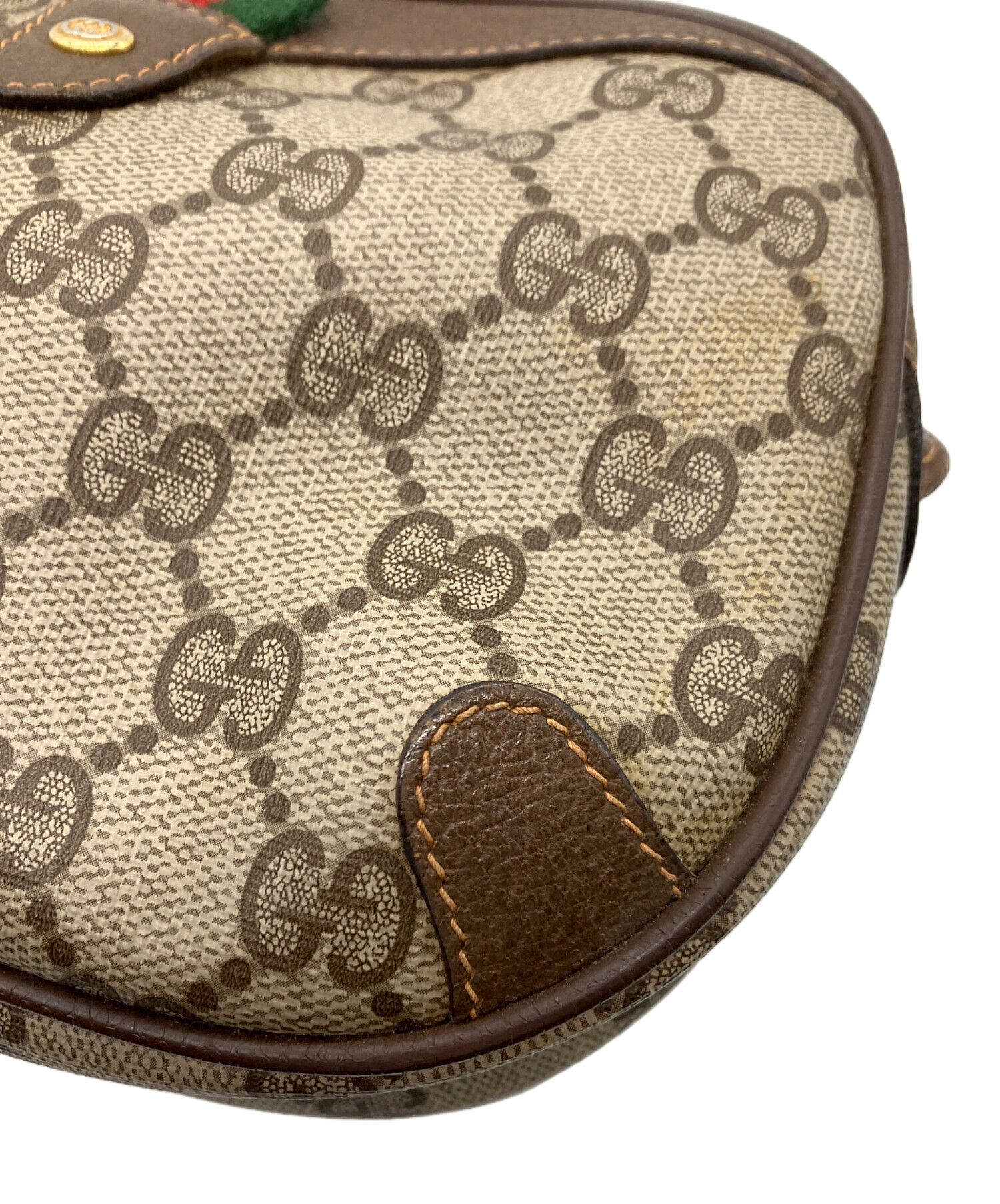 正規鑑定済　オールドグッチ　ポーチ　　ほぼ使用してない美品 中古・古着通販】GUCCI (グッチ) ショルダーポーチ OLD GUCCI