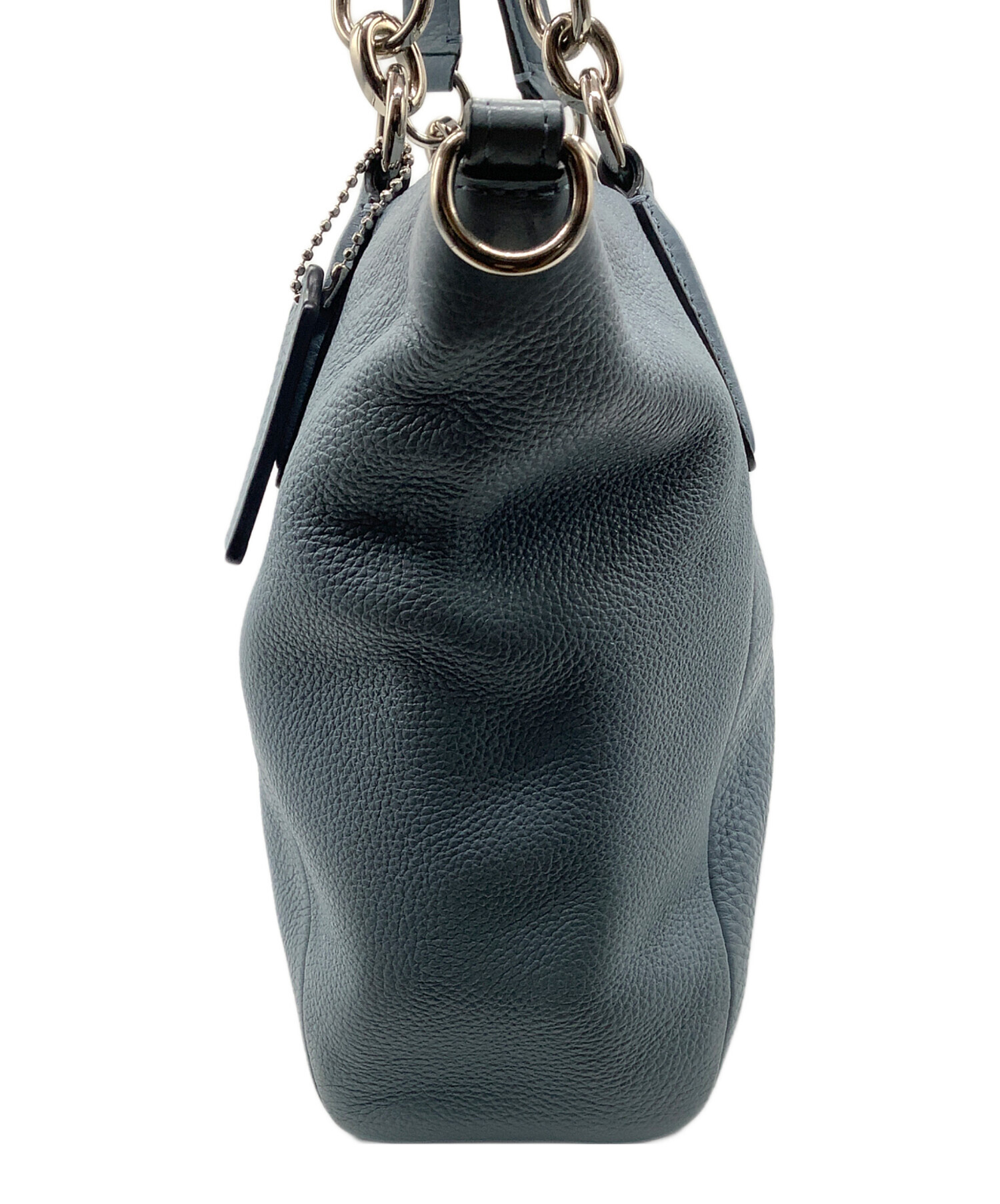 75【未使用】COACH ハンドバッグ 中古・古着通販】COACH (コーチ) ショルダーバッグ スカイブルー