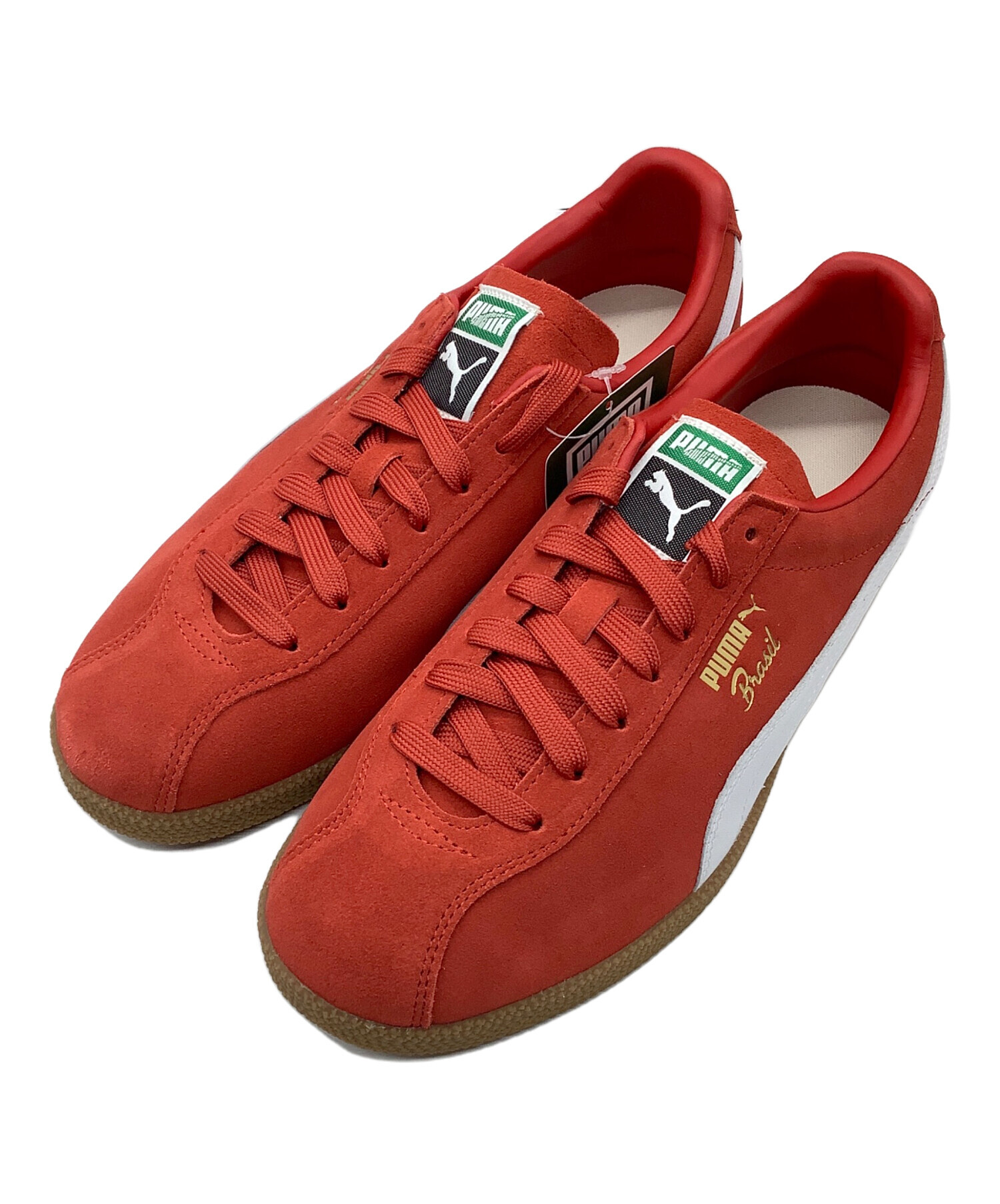 中古・古着通販】PUMA (プーマ) スニーカー BRASIL レッド サイズ:27