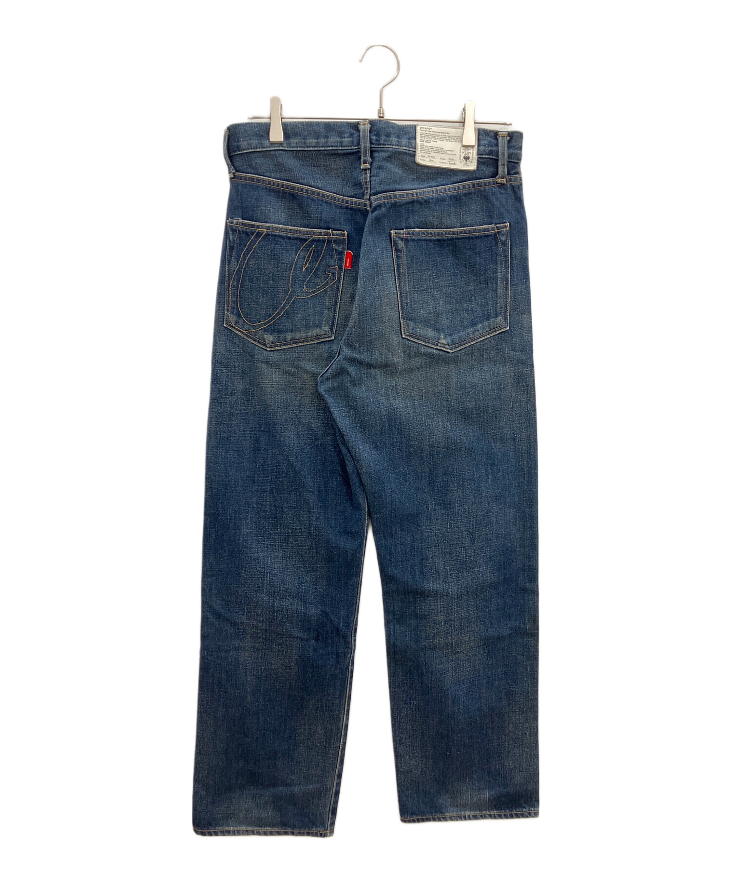 中古・古着通販】WTAPS (ダブルタップス) デニムパンツ ブルー サイズ