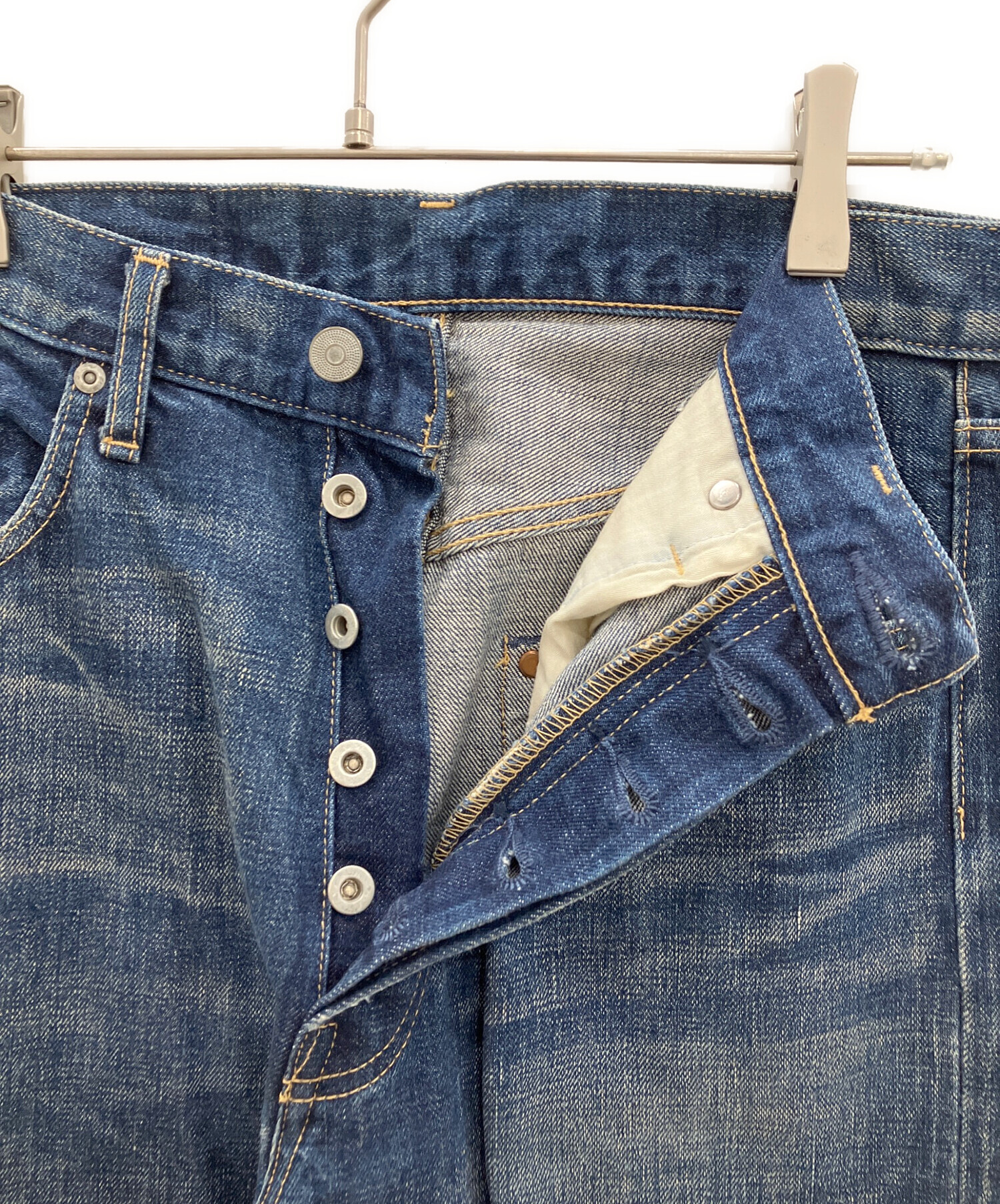 中古・古着通販】WTAPS (ダブルタップス) デニムパンツ ブルー サイズ