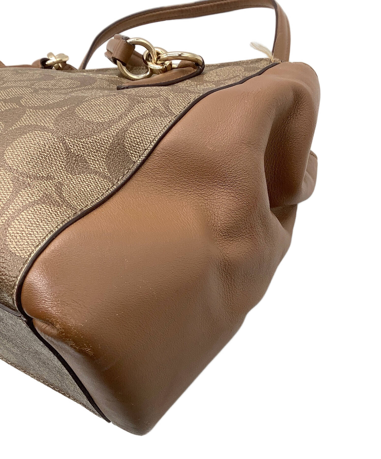 中古・古着通販】COACH (コーチ) 2WAYショルダーバッグ シグネチャー