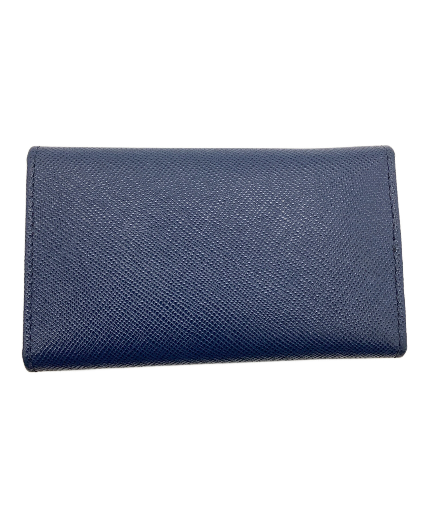 PRADA ネイビー　キーケース　訳あり 中古・古着通販】PRADA (プラダ) 6連キーケース ネイビー｜ブランド