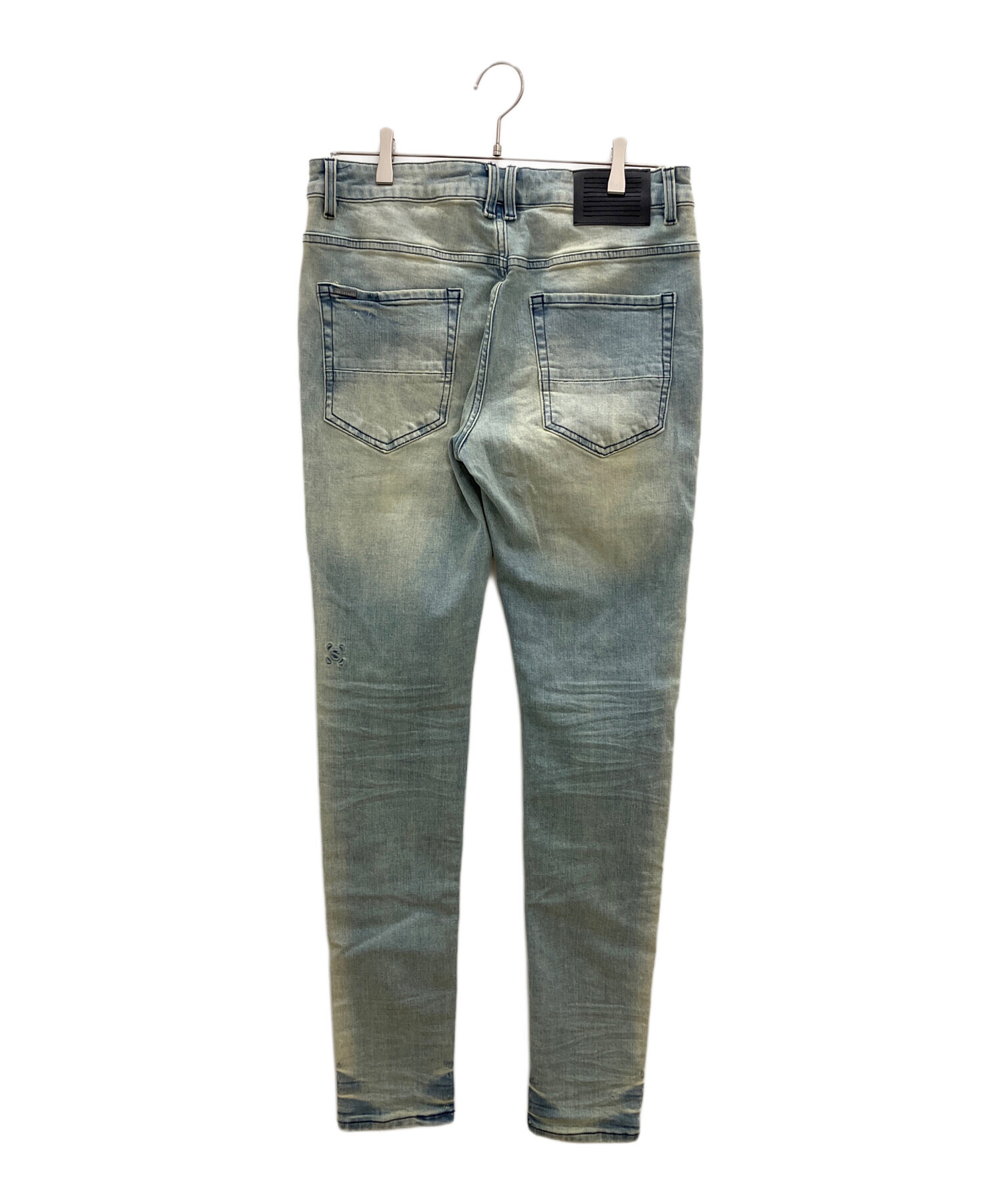 SERENEDE ダメージデニムパンツ ブラック 30 中古・古着通販】SERENEDE