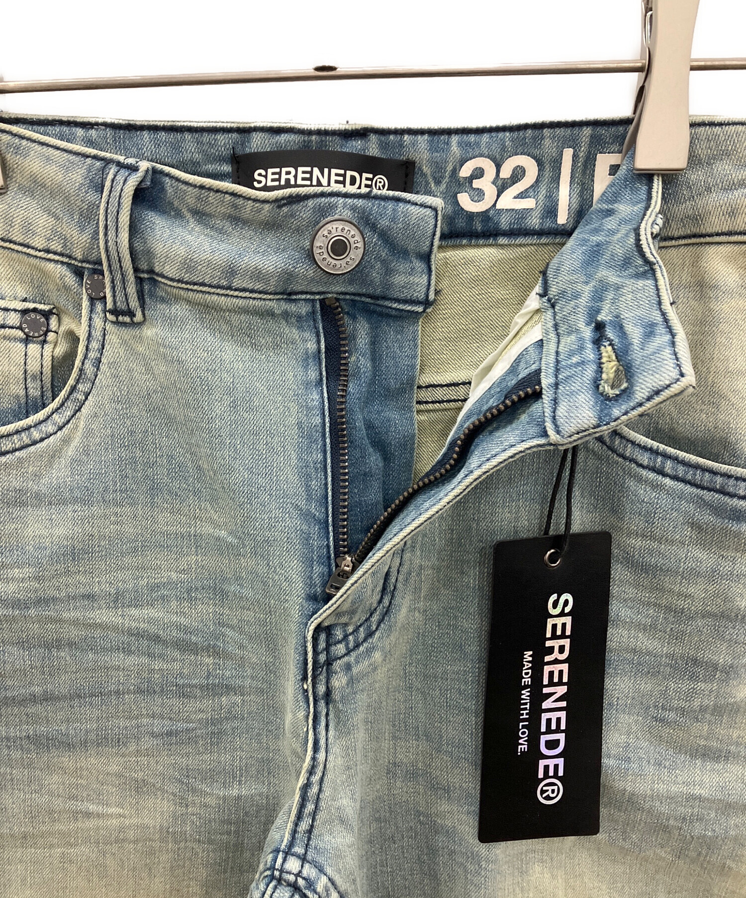 中古・古着通販】SERENEDE (セレナーデ) デニムパンツ FITTED DENIM 