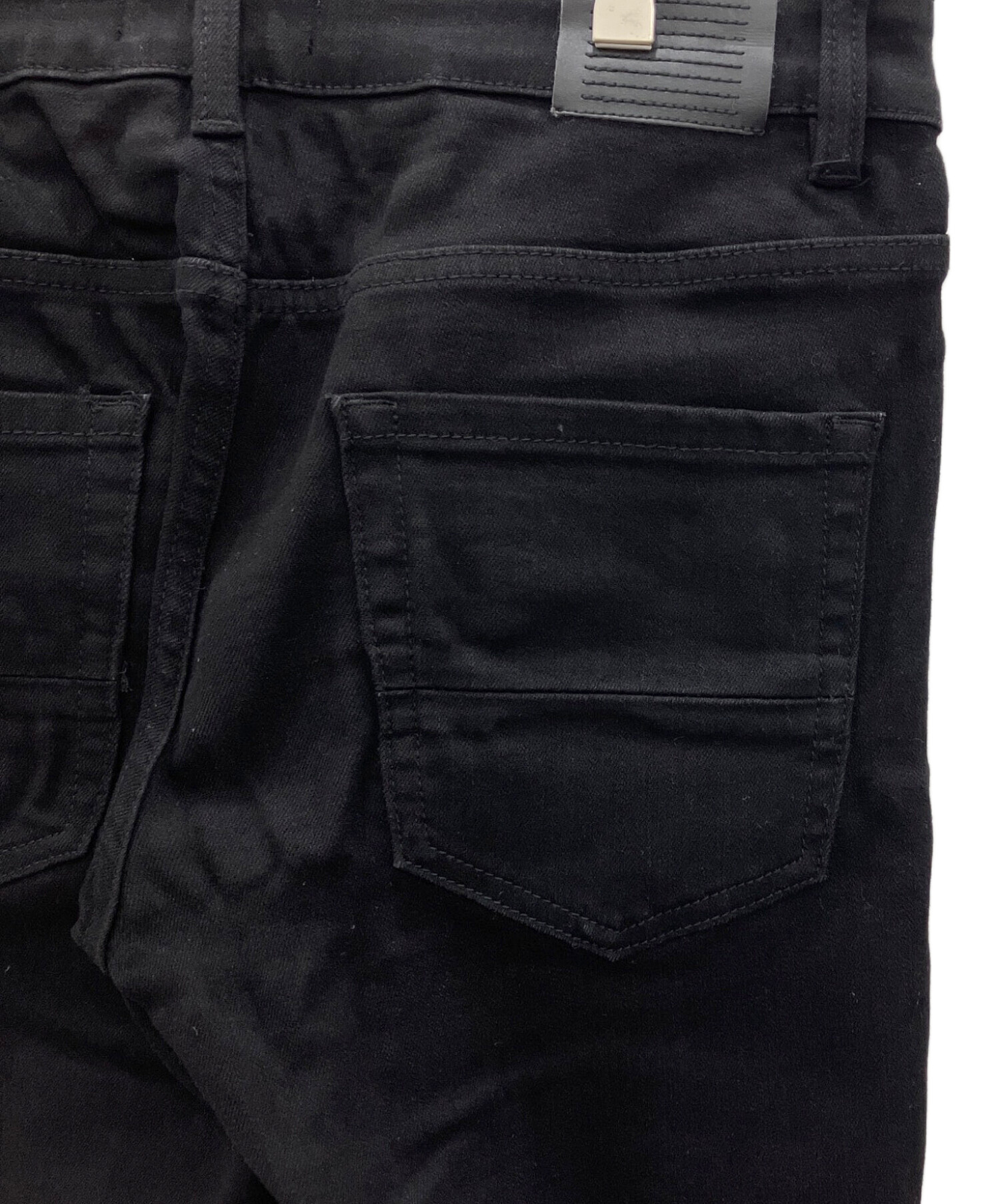中古・古着通販】SERENEDE (セレナーデ) パンツ FITTED DENIM ブラック
