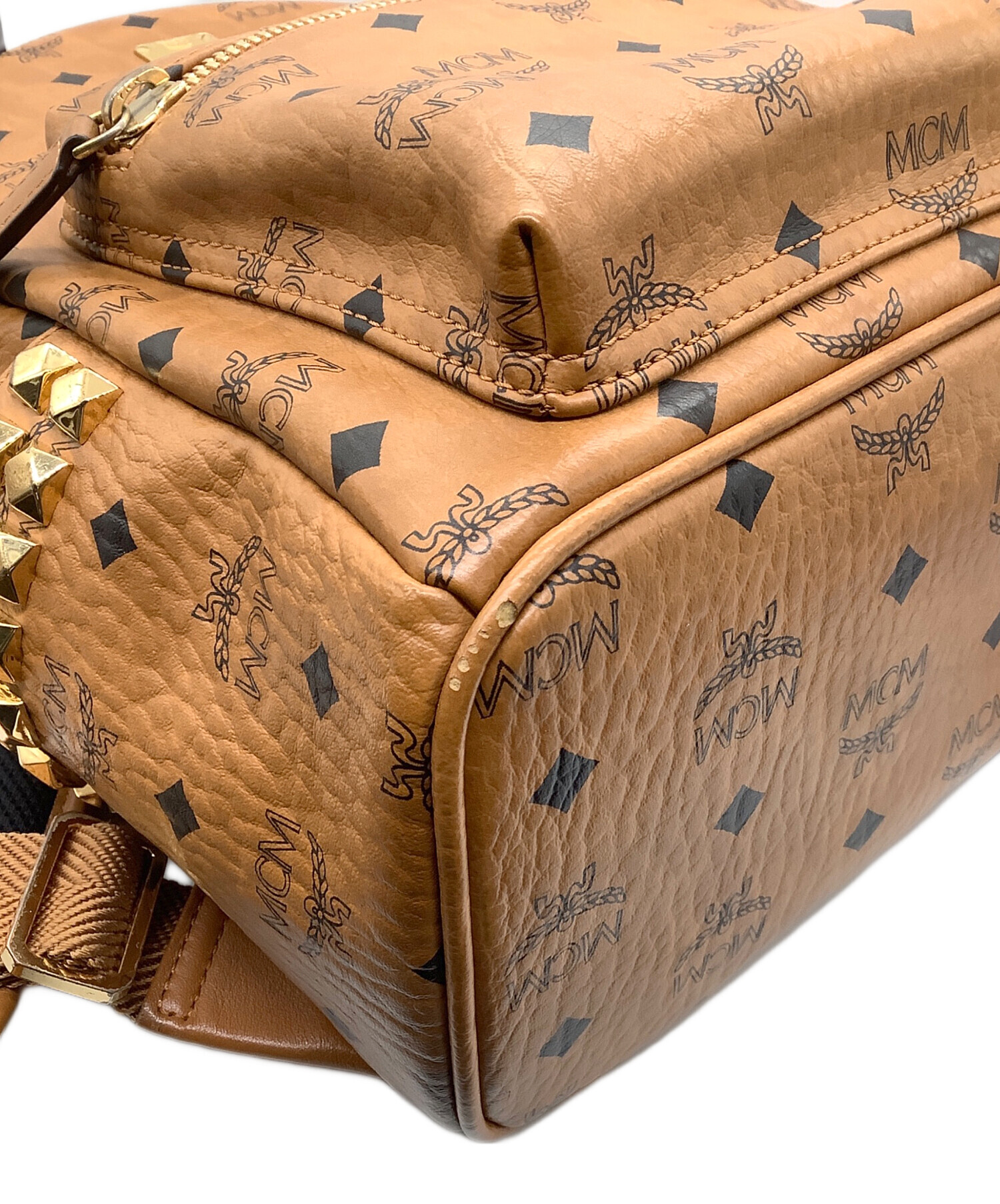 中古・古着通販】MCM (エムシーエム) Stark サイドスタッズ バック