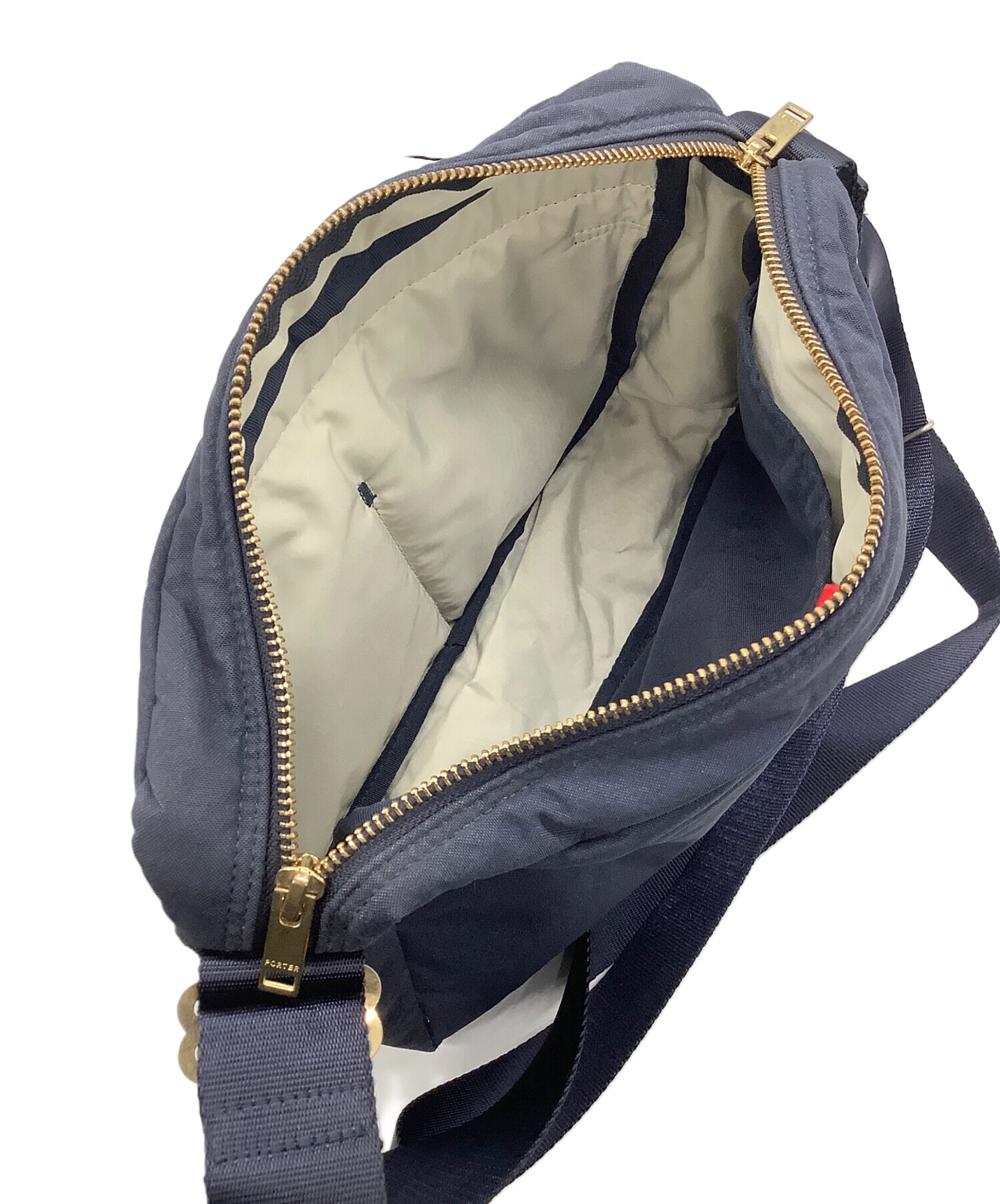中古・古着通販】PORTER (ポーター) ショルダーバッグ DRAFT ネイビー