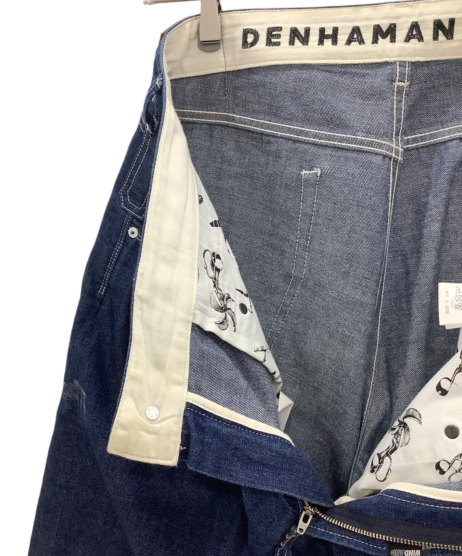中古・古着通販】Denham (デンハム) デニムハーフパンツ WIND AND SEA