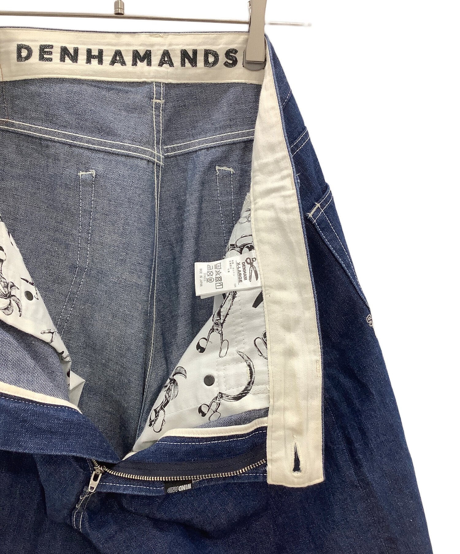 中古・古着通販】Denham (デンハム) デニムハーフパンツ WIND AND SEA