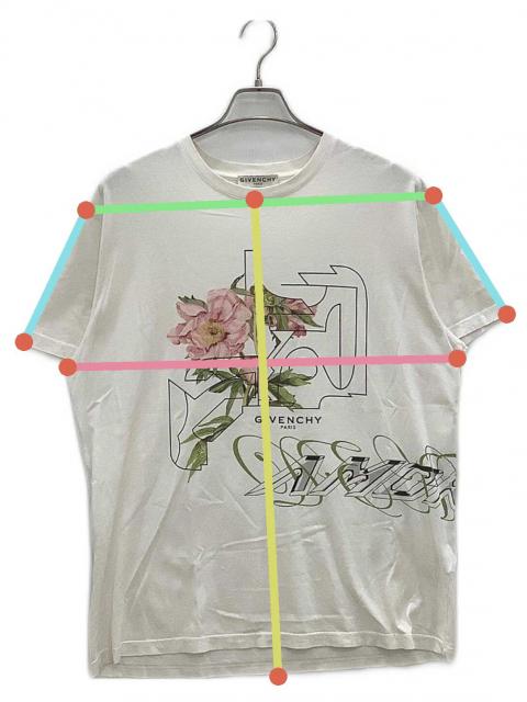 中古・古着通販】GIVENCHY (ジバンシィ) 半袖カットソー Peony Print