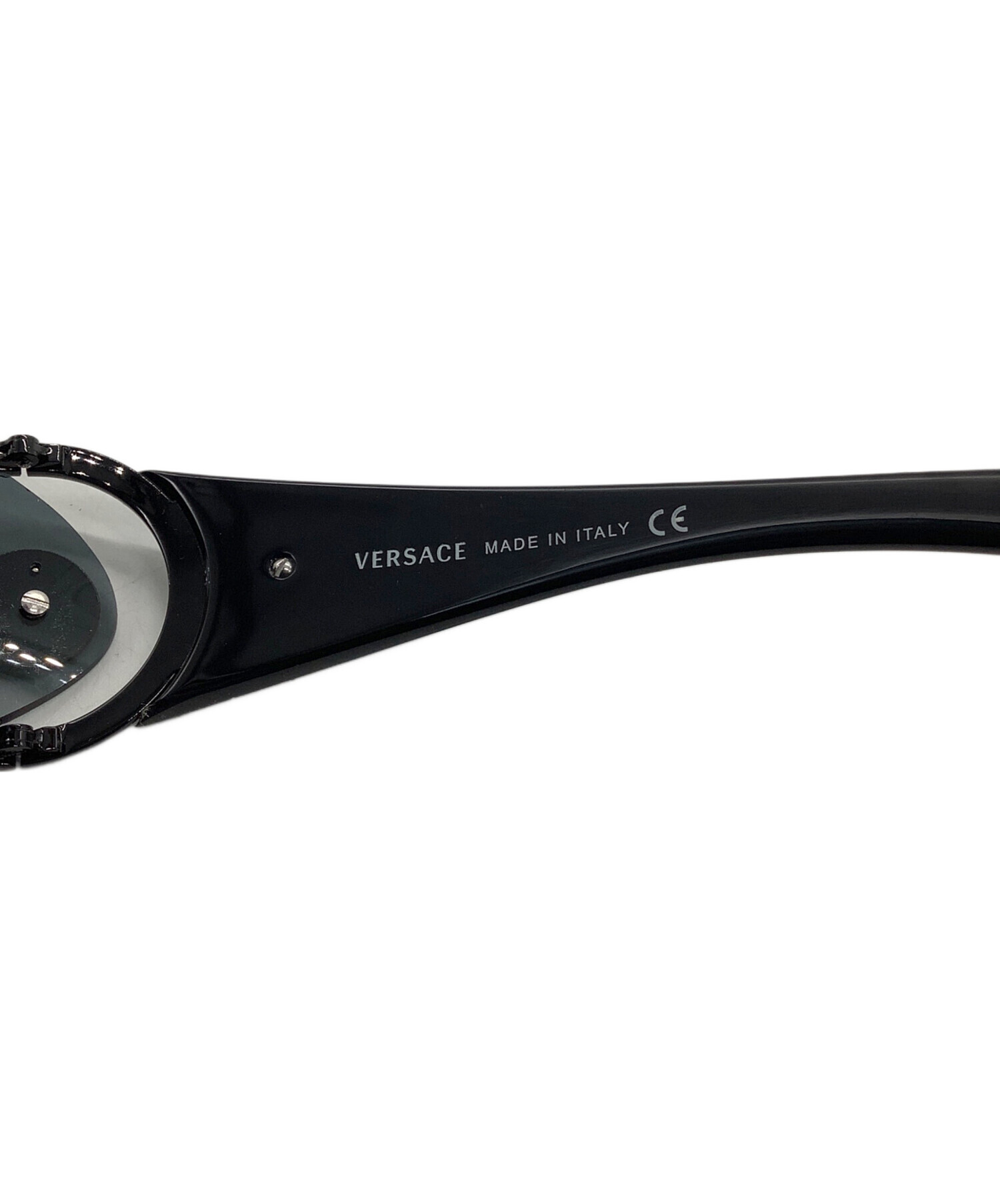 VERSACE メデューサ ラインストーン メガネ　中古 中古・古着通販】VERSACE (ヴェルサーチ) メドゥーサラインストーン